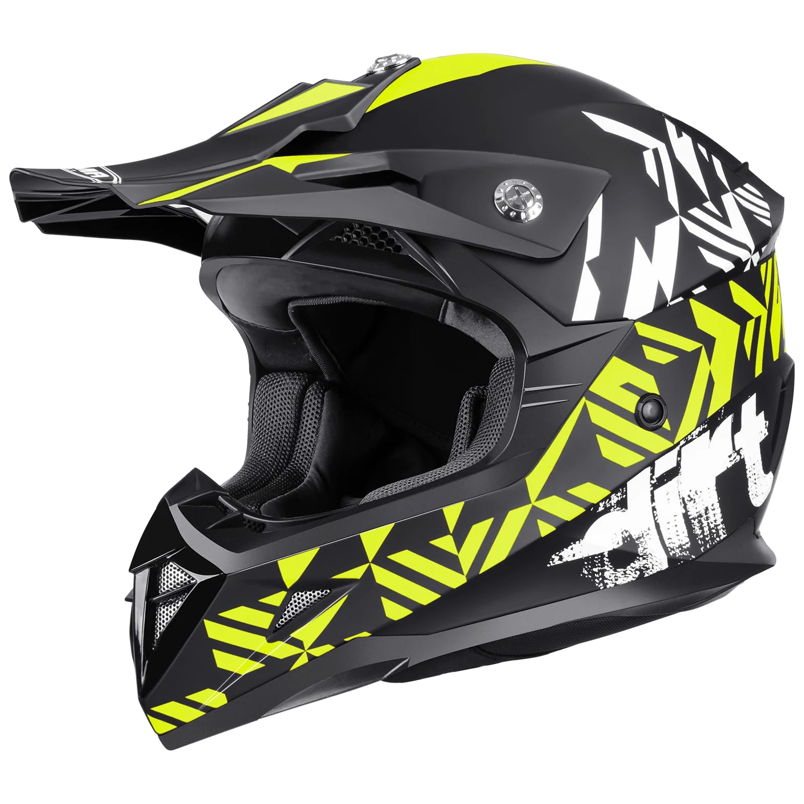 Casco Motocross Eduro ECE Homologado - YEMA YM-915 Casco de Moto Cross Integral para Mujer Hombre Adultos