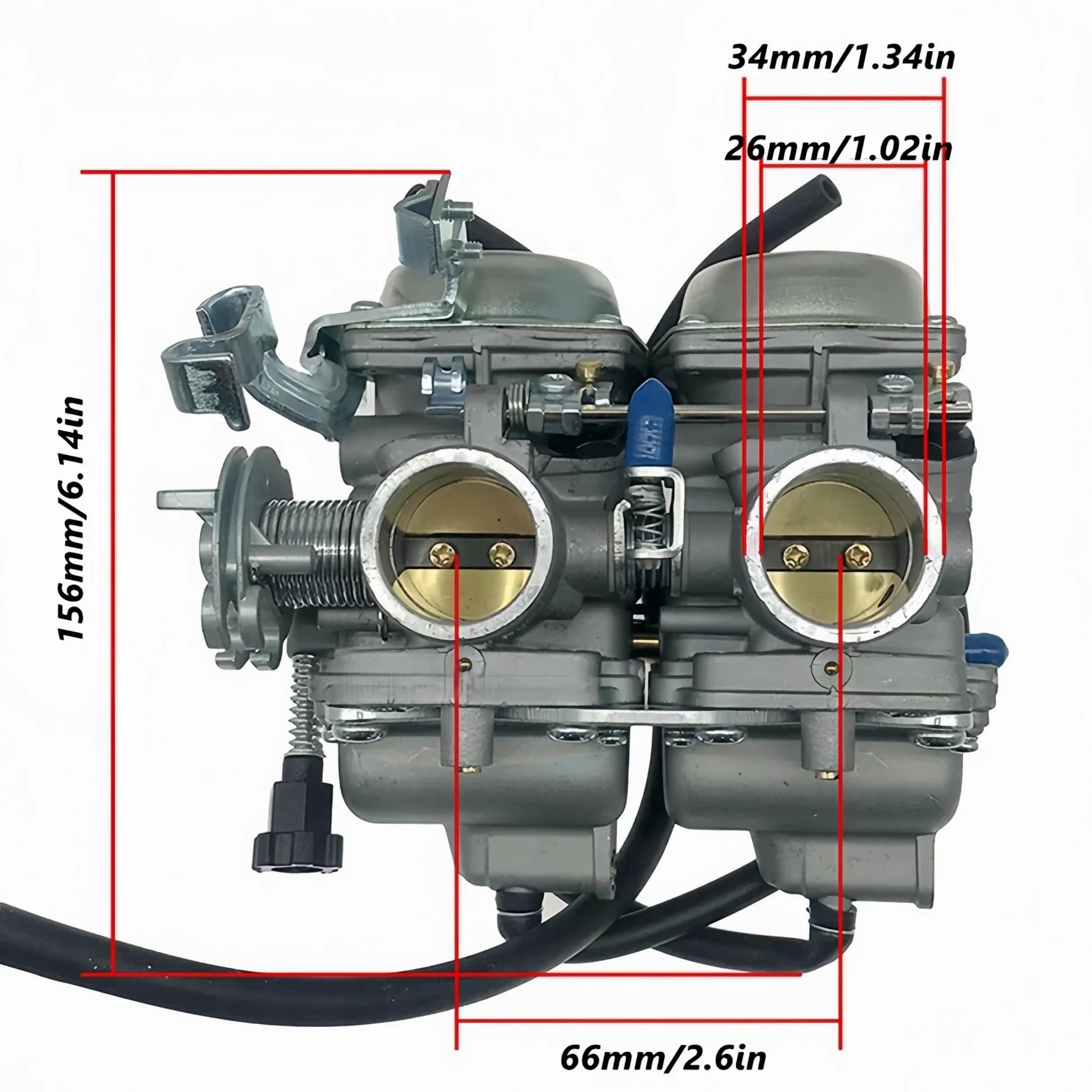 Carburador CBT250 CA250 para Honda para Rebel 250 CMX250 CMX250C CB250 CBT150 CBT125