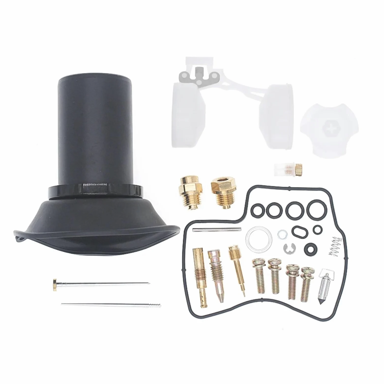 Kit Carburador Repuesto Kit De Reparación De Carburador Motocicleta, Compatible Con Shadow Para Spirit VT1100C 1100, Conjunto De Reparación De Carburador, Junta Tórica, Aguja De Chorros