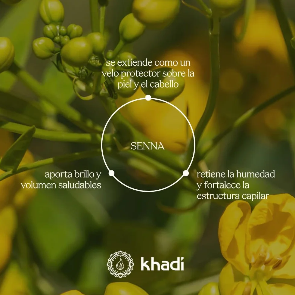 Khadi Aceite Capilar Color Care 50 ml - Tratamiento para Fijar Color Vegetal, Brillo y Protección UV