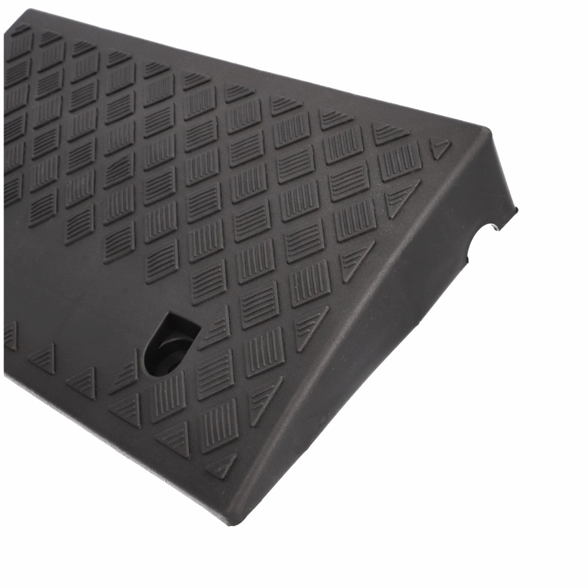 cartrend Juego de 2 rampas portátiles para Silla de Ruedas para Coche, Moto, Silla de Ruedas, Andador, Color Negro