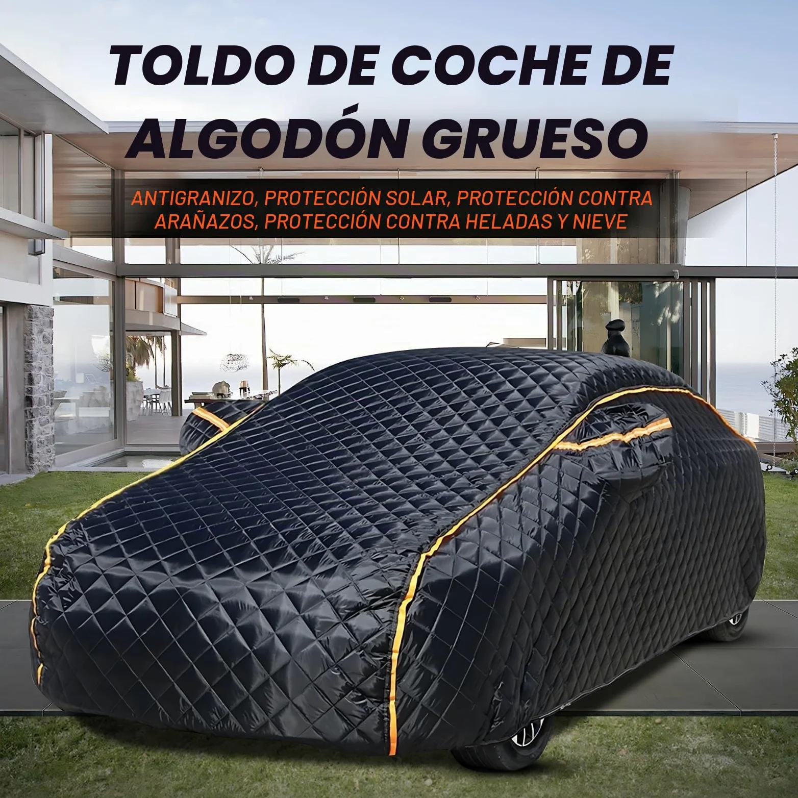 Funda Coche Antigranizo para Mercedes-Benz GLC Coupe SUV(2016-2019) Cubre Coche Exterior Anti-Ultravioleta,Impermeable,Sol,Lluvia,Polvo FY13