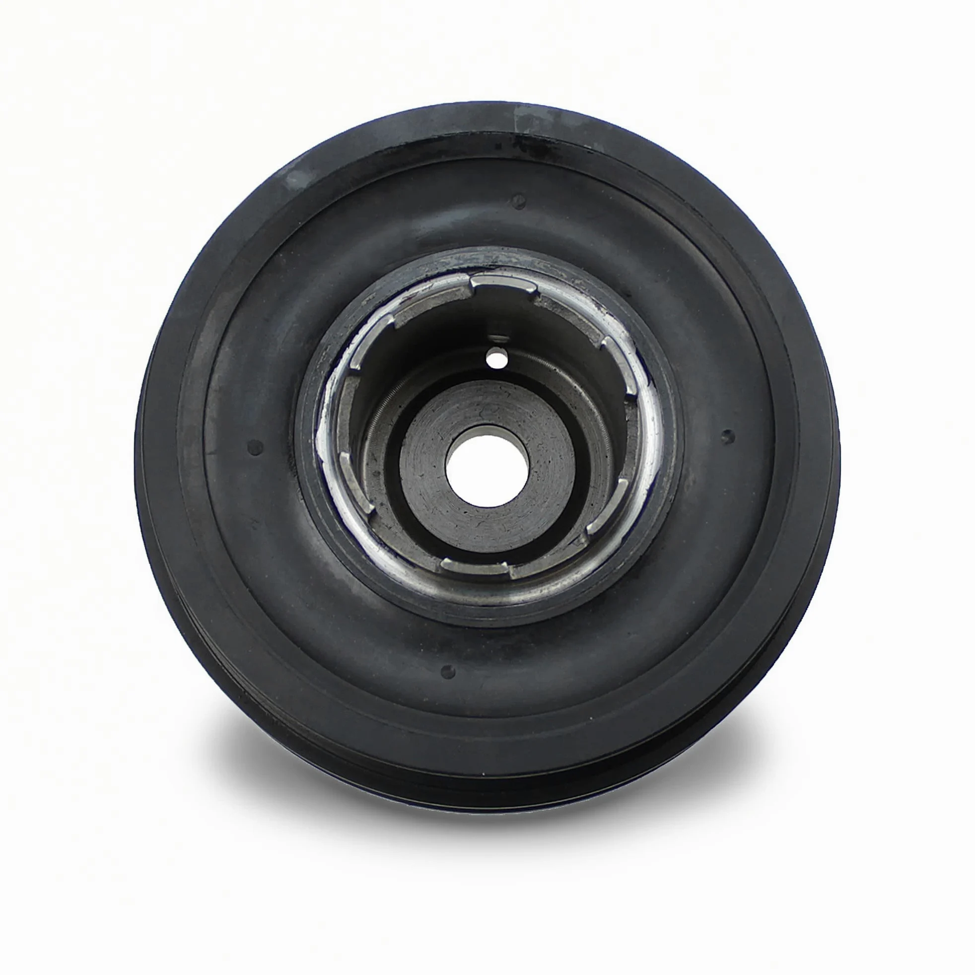 ATEC Germany 1x polea del cigüeñal, desacoplada, compatible con BMW Serie 3 (E46), 3 Touring (E46), 5 (E39), 5 Touring (E39)