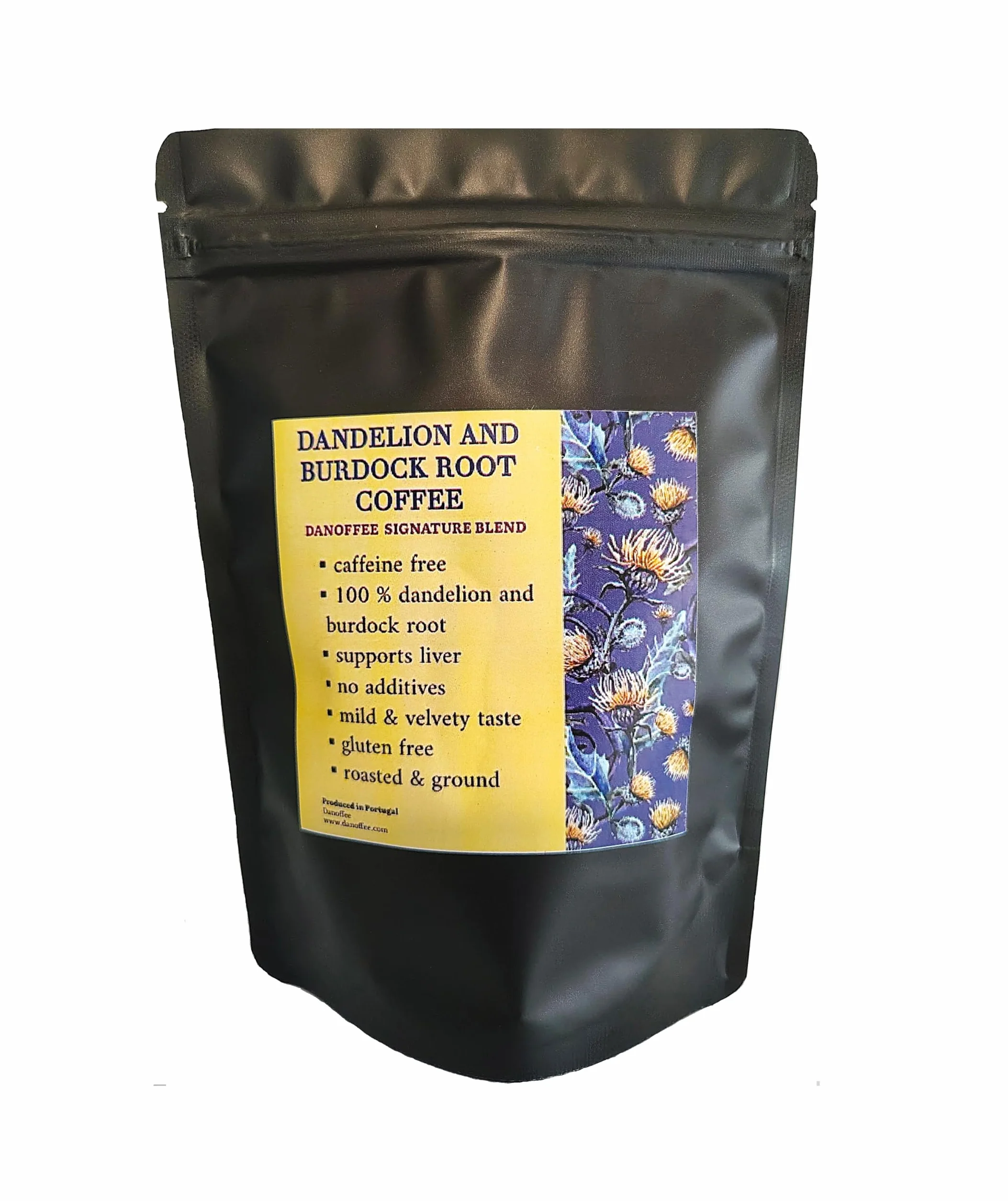 Danoffee Dandelion and Burdock Root Coffee 200 g Organic Roasted Caffeine Free