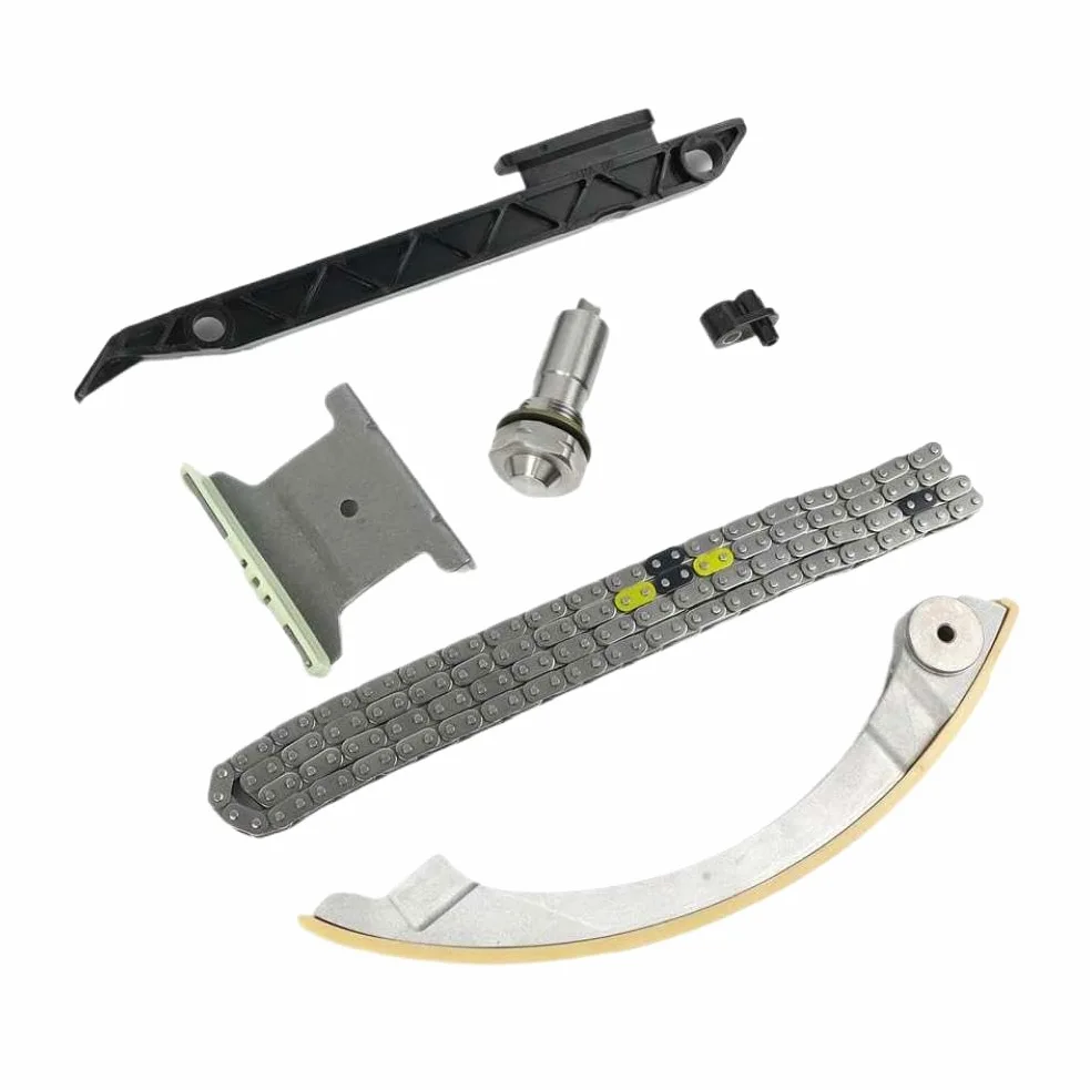 Kit de cadena de distribución del motor con juego de cadena de distribución y tapón de aceite compatible con TKC8002