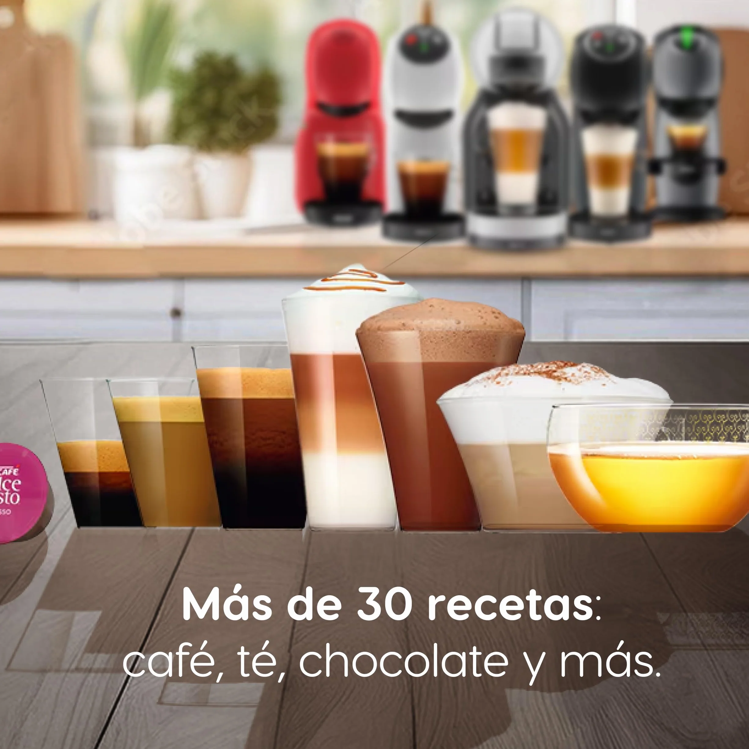 NESCAFÉ Dolce Gusto Espresso Intenso Descafeinado Kapsułki 90 Sztuk (3x30) Oryginalne