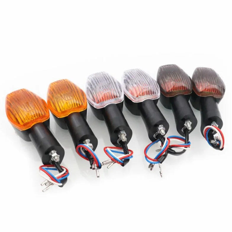Intermitentes Moto Lámpara indicadora de luz de señal de giro, compatible For HONDA CB400SF CB600 900, compatible For HORNET RVT 1000R CBR 919 05-up 1300, accesorios for motocicleta, 2 uds. Intermiten