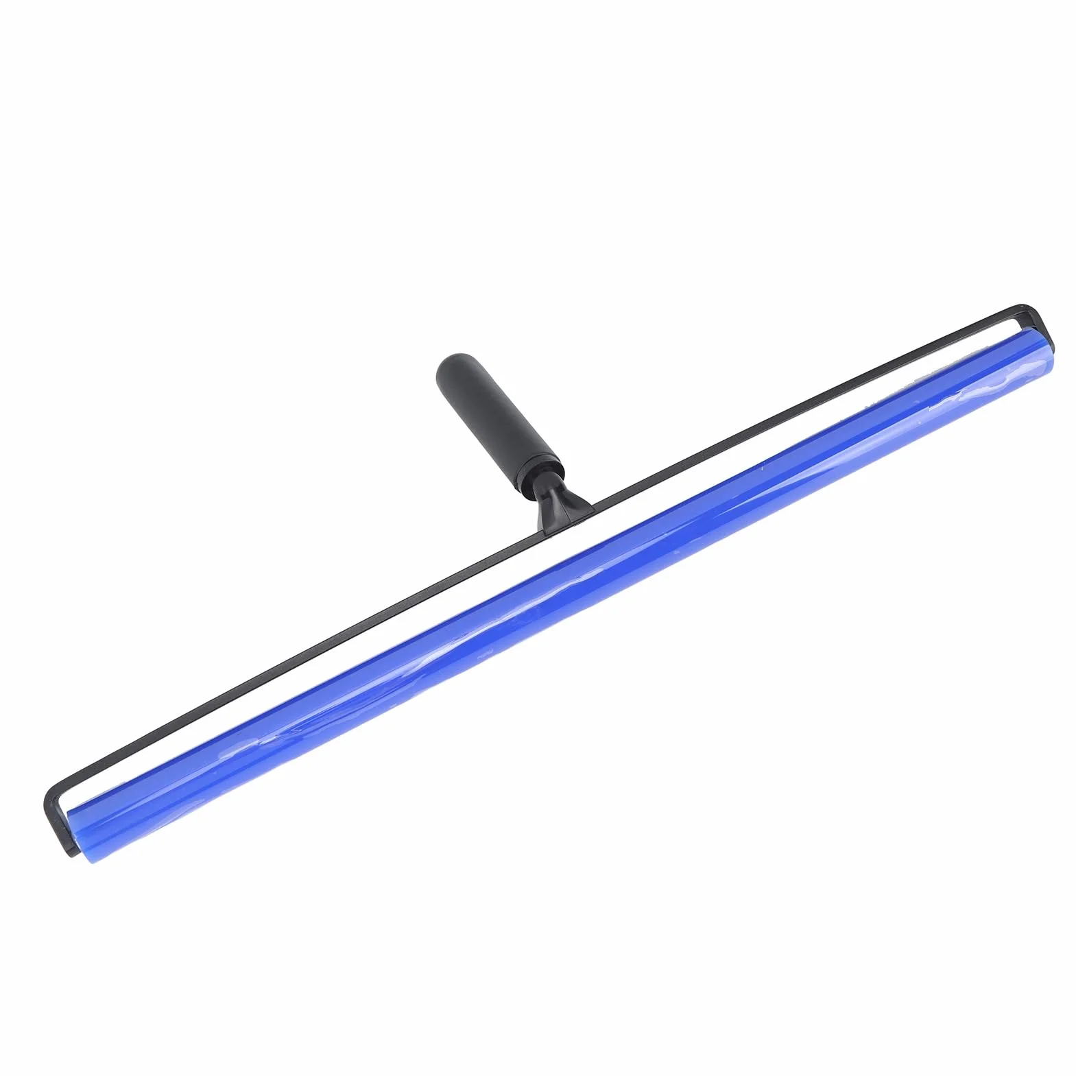 Rodillo Estático Eliminador de Polvo Limpiador de Silicona Azul Altamente Pegajoso para Superficies Electrónicas 28mm 1 Unidad (24 Pulgadas)
