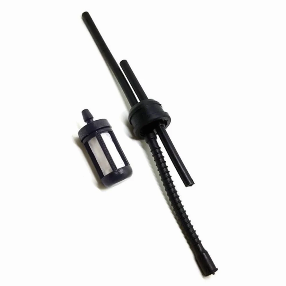 Piezas de reparación Tubo de Combustible, Manguera y Filtro de Combustible, Compatible con motosierras de Gasolina de 38 CC, 41 CC, 3800, 4100, G3800 y G4100.(50 Sets)