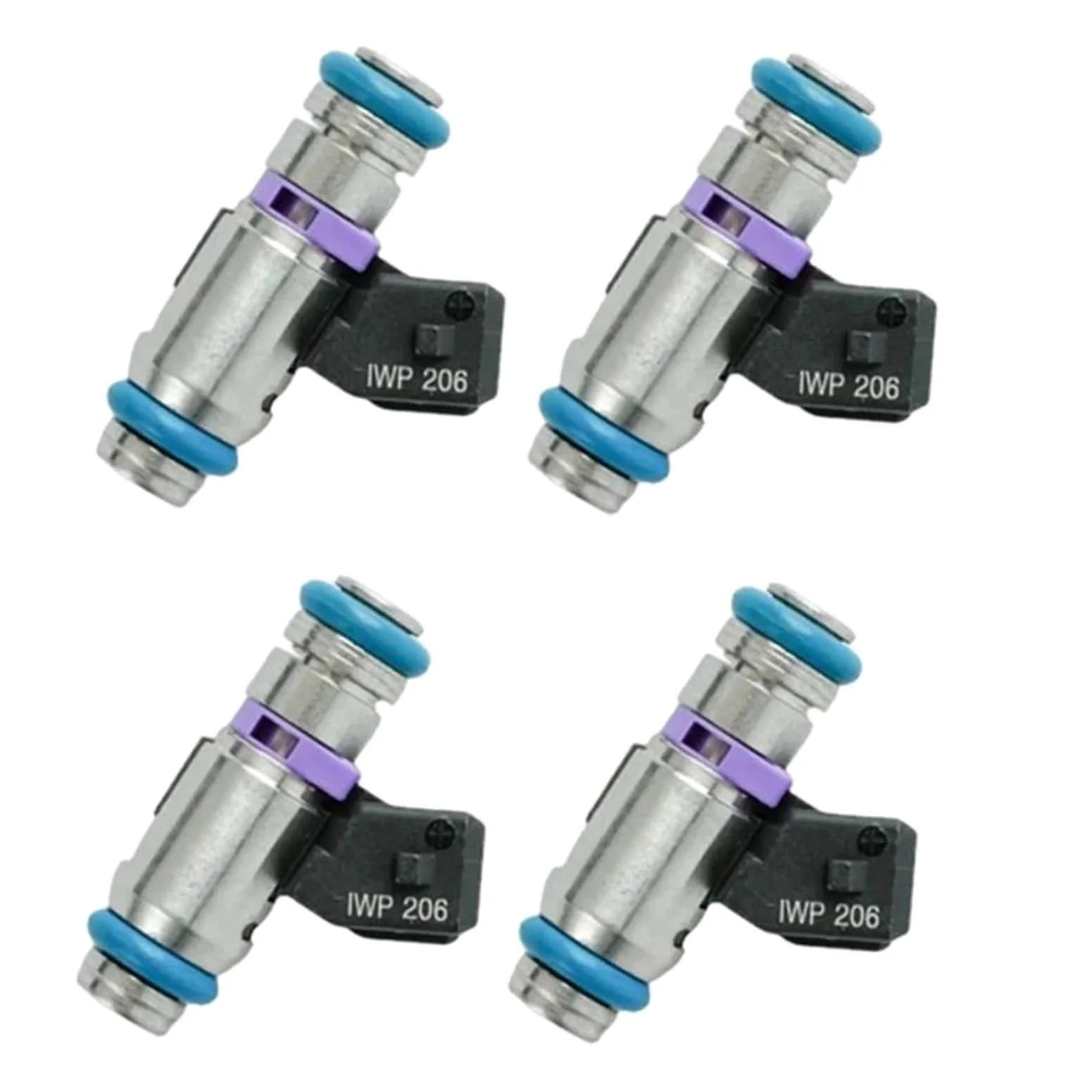 Inyectores Combustible Motor Boquilla Inyector Combustible Gasolina 4 Piezas Iwp-206 Iwp206 para Scania para Stkm206 para Módulo Dosificación Inyección inyector Gasolina