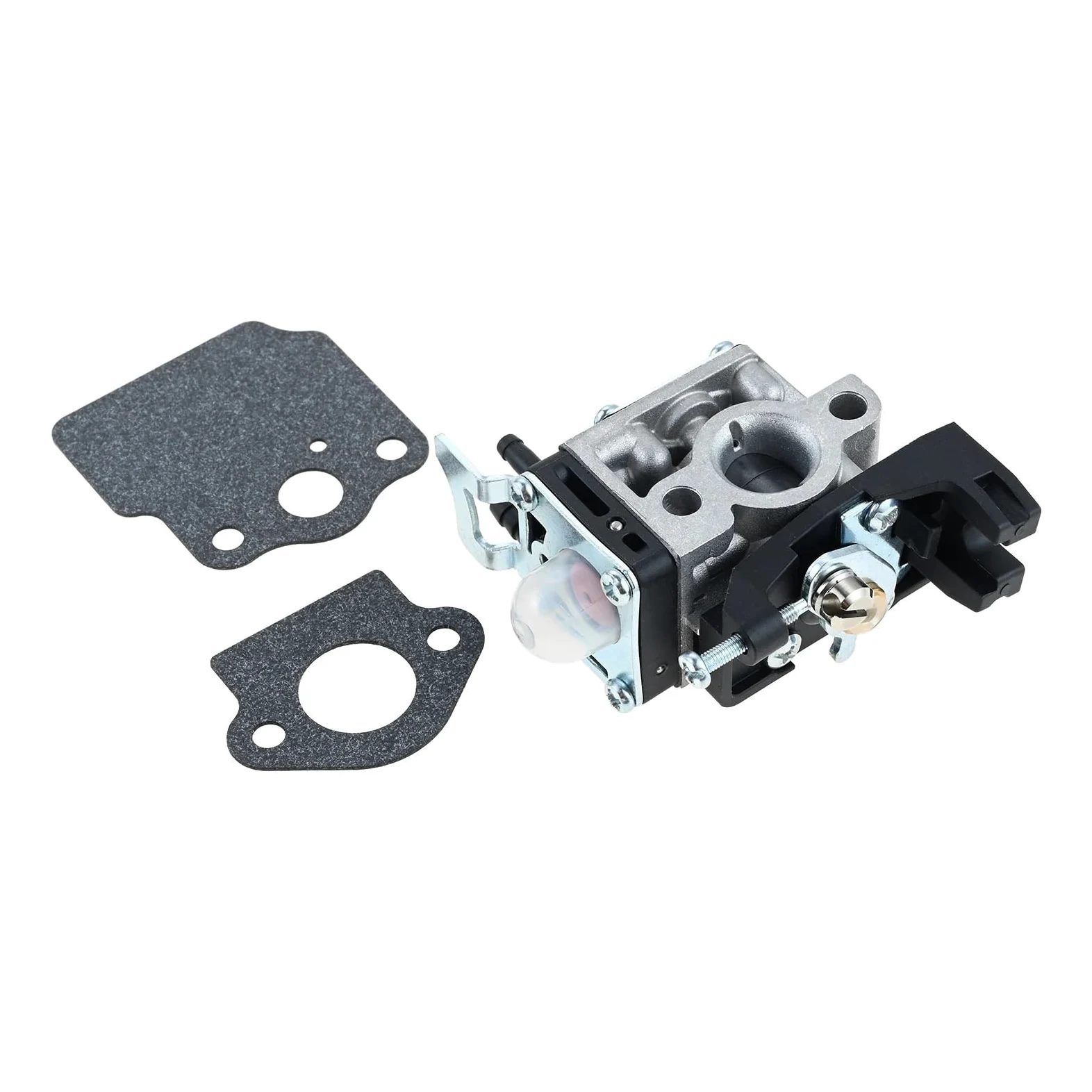 Carburador de motosierra con 2 uds juntas aptas para SRM-3020 PAS-3020 Carb OEM A021004831 herramienta eléctrica jardín
