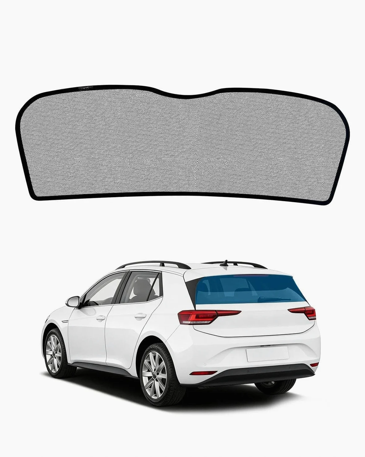 Parasol de coche VW ID.3 (2019-2026) luna trasera protección UV calor transpirable