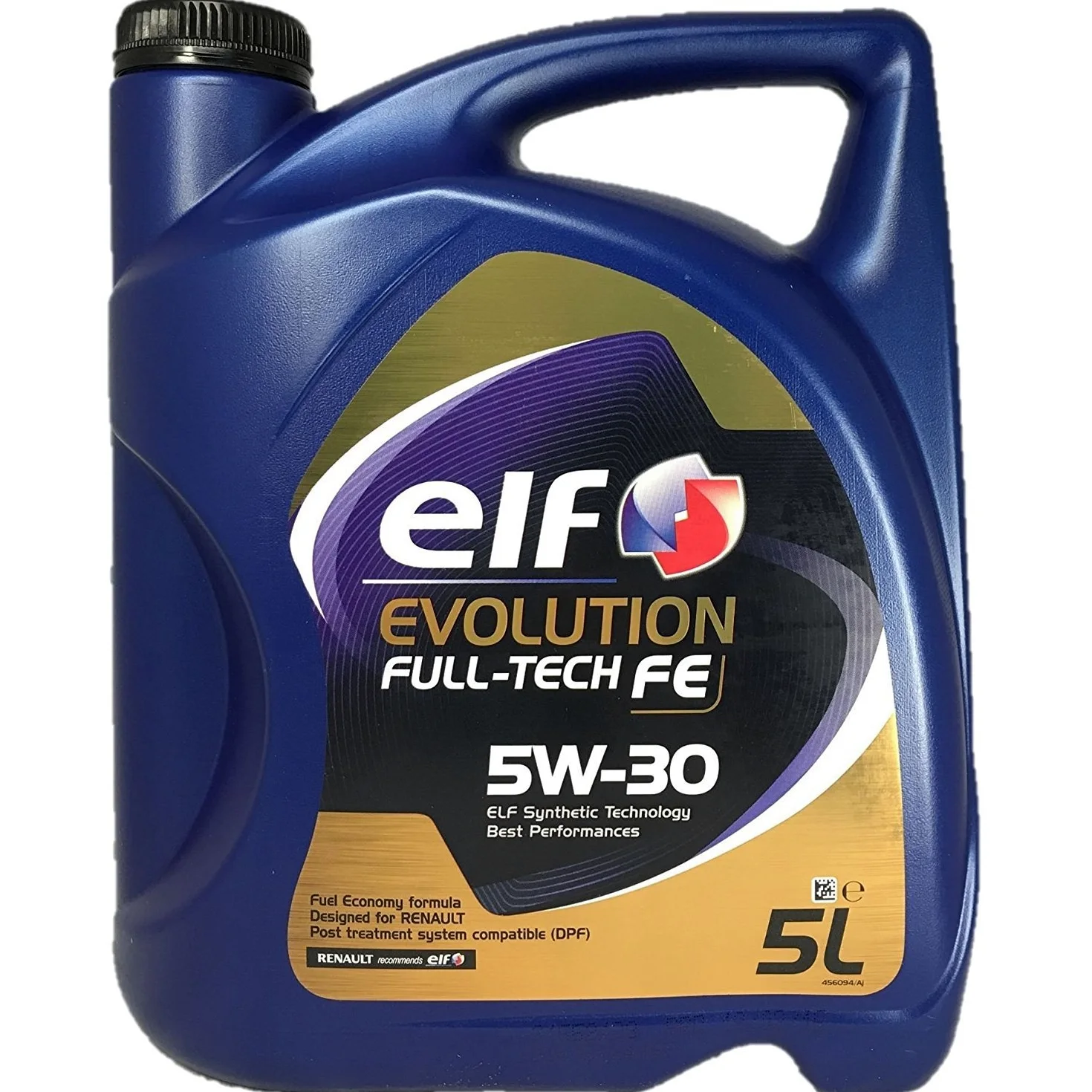 Elf - Aceite de motor Evolution Full-Tech 5W-30, 5 litros, con fórmula Fuel Economy