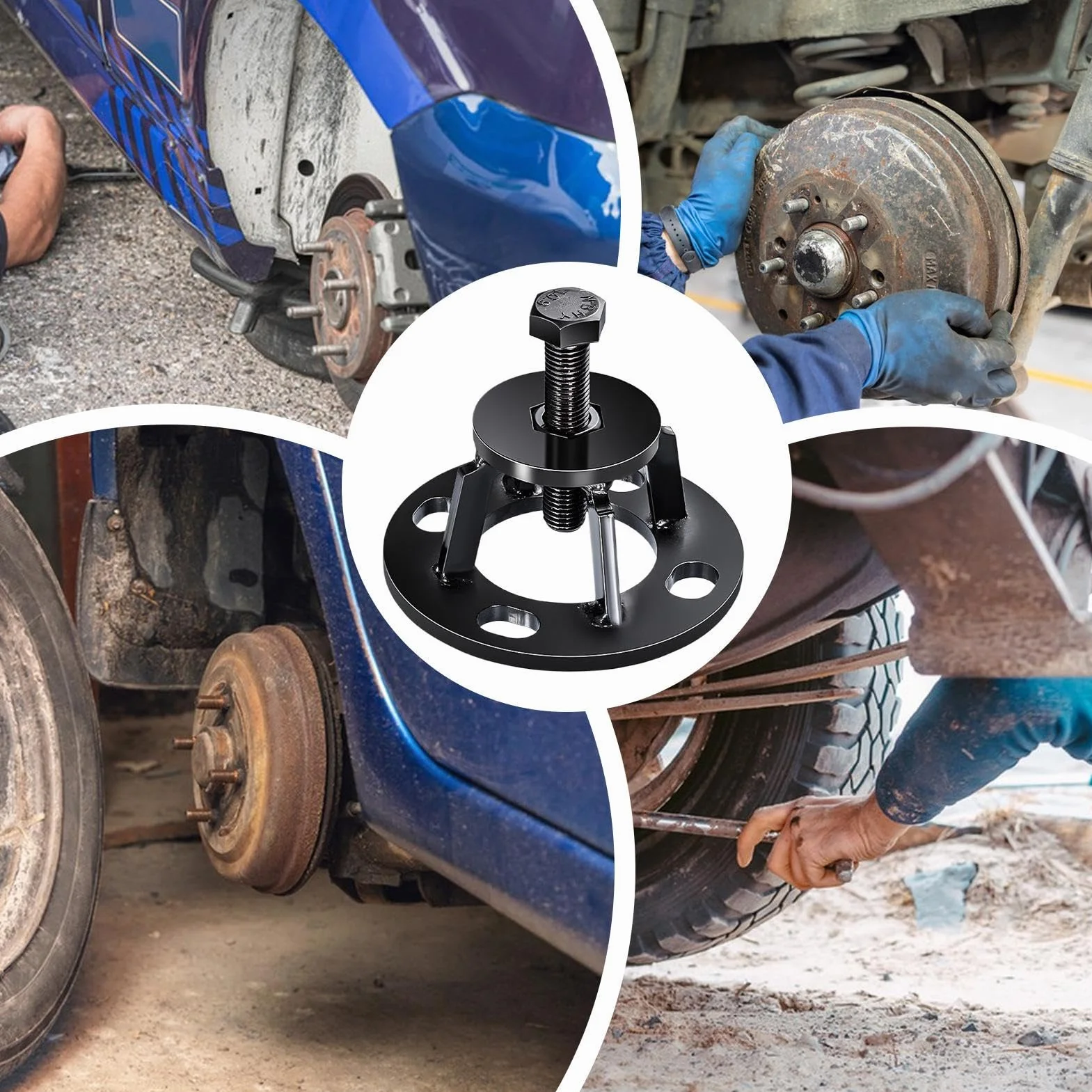 Herramienta De Extracción Para Rulemanes De Rueda | Extractor de Cojinete de Rueda - Extractor Instalador Conductor para el Mantenimiento la Instalación y la Limpieza de Motocicletas y Camiones