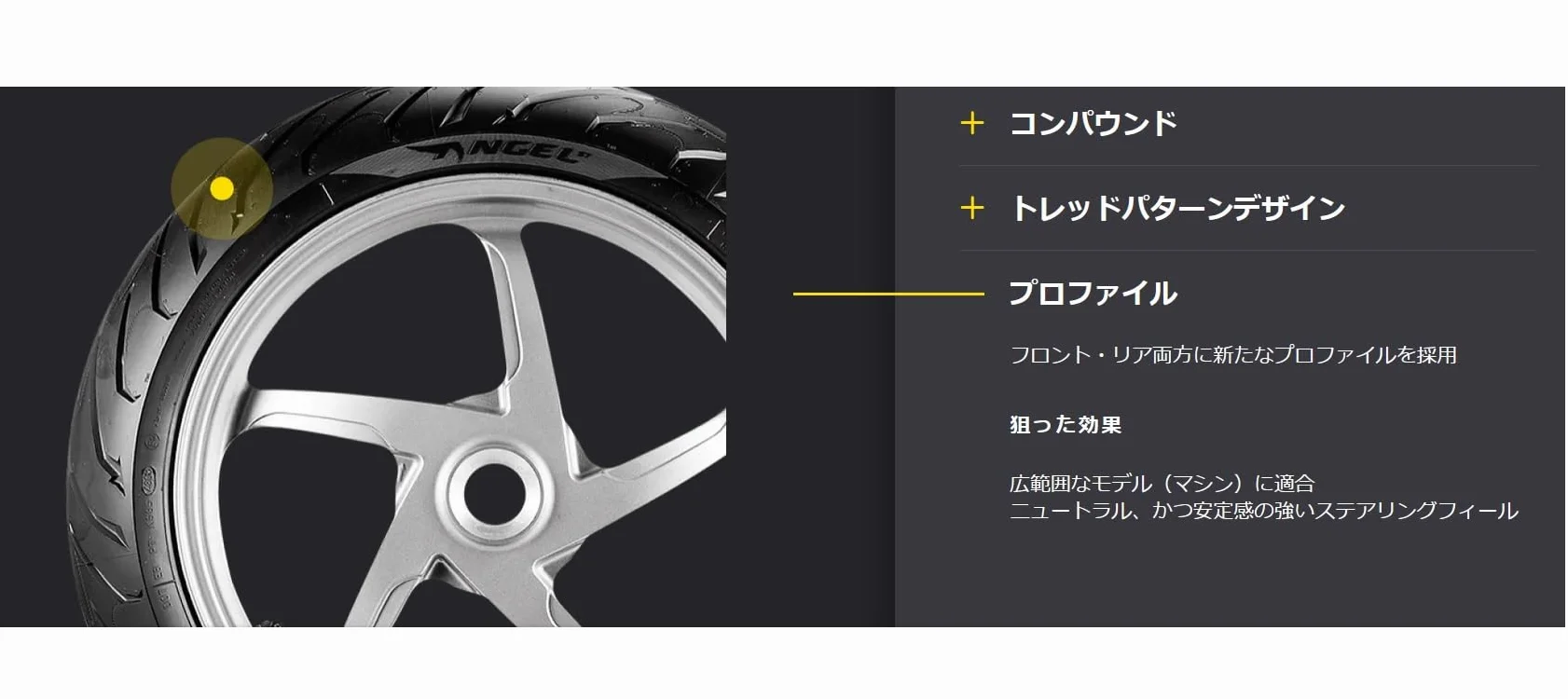 PIRELLI 120/70 ZR17 58W ANGEL ST TL