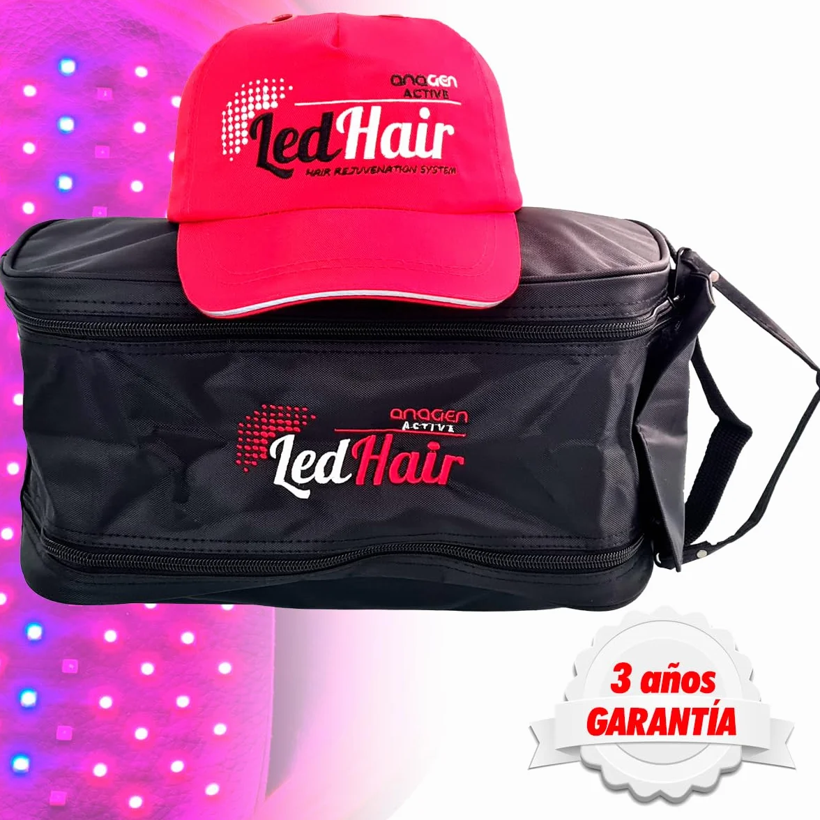 Láser Capilar Diodos Led LLLT Hair Modelo150 - Laser Hair Rejuvenation (1 Gorra LedHair 150 LED)