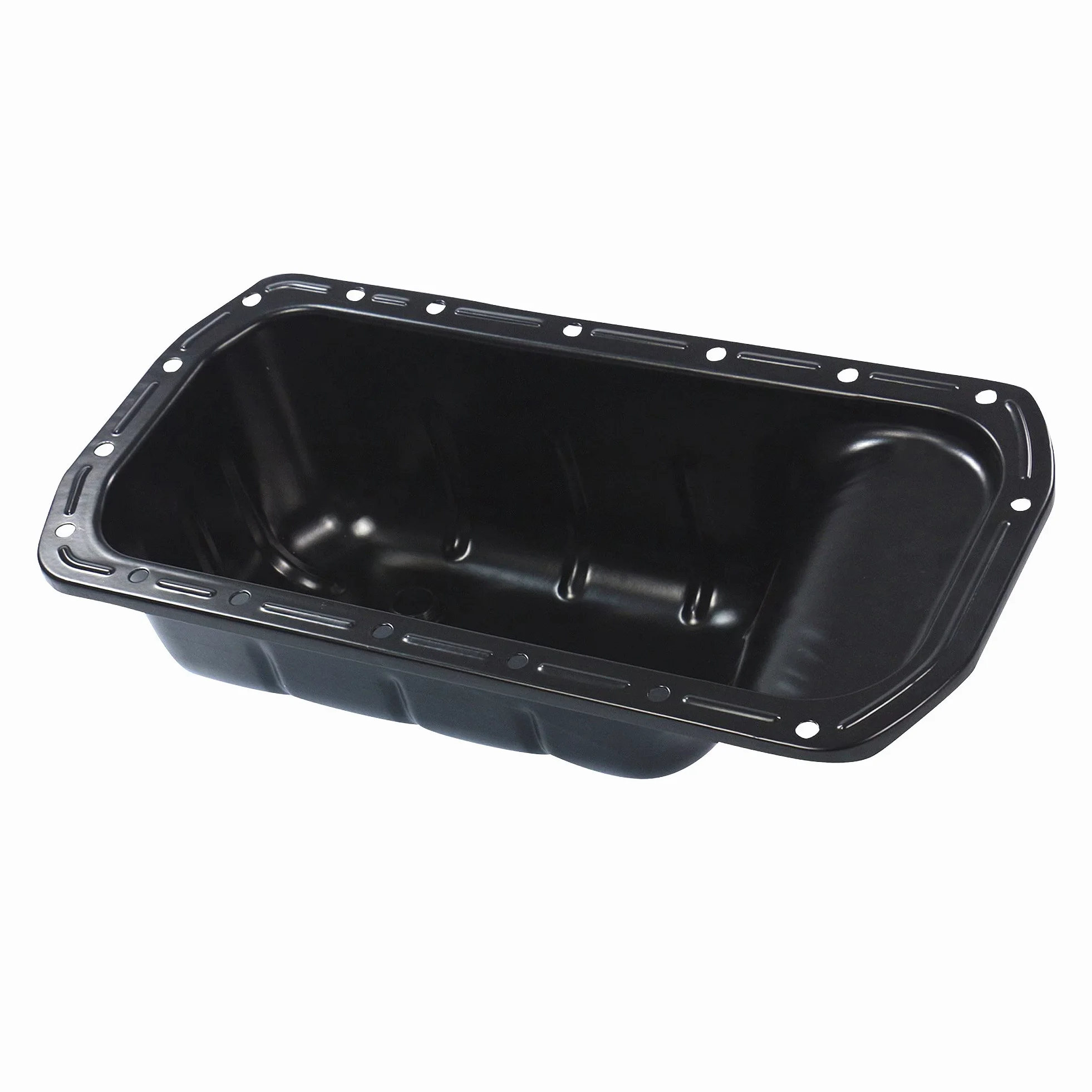 BESTPRICE Bandeja de aceite con tornillo de drenaje