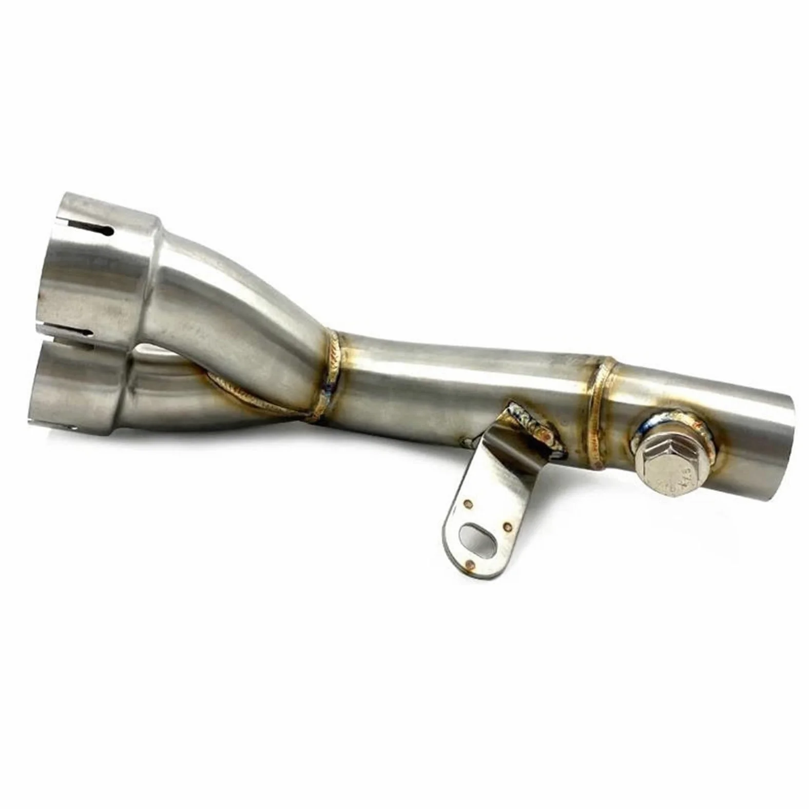 Genérico Silenciador de Escape Silenciador De Escape con Conexión De Tubo Intermedio En Y Motocicleta para Y&amaha R6 para YZF R6 2006-2019