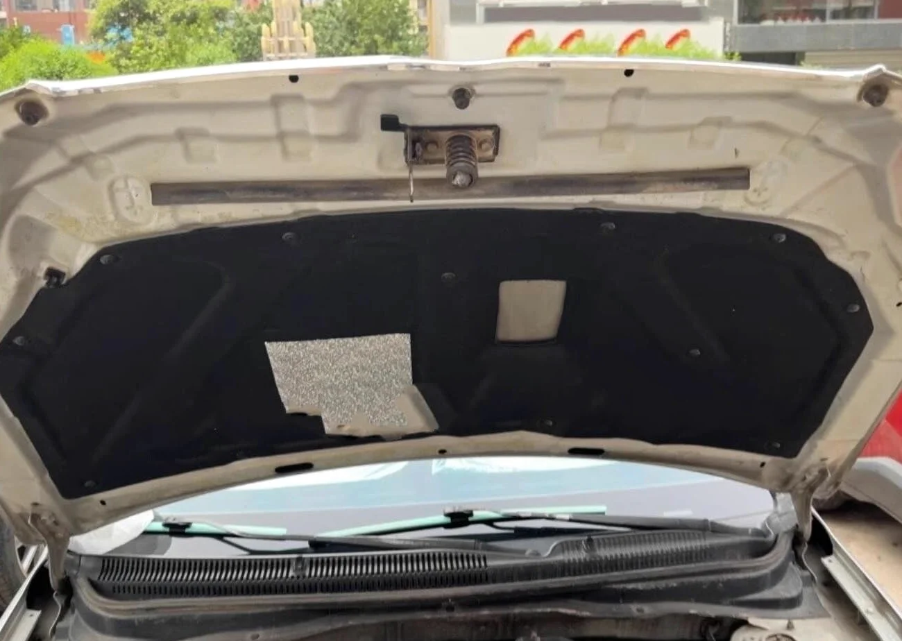 Cárter de aceite Apto con acento 2006-2012 transmisión automática Cárter | Aislamiento acústico y térmico de algodón, cubierta de almohadilla con cortafuegos del motor, amortiguador de ruido