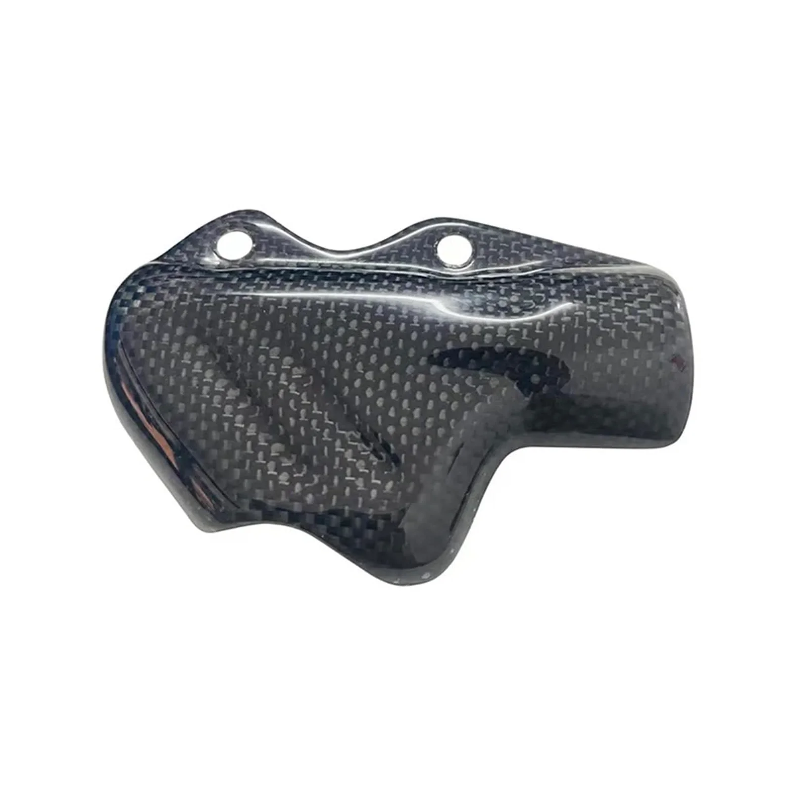 Refrigeración de Pinza de Freno Radiador de Pinza de Fibra de Carbono Modificado para Ducati V2/V4 Street Fighter V2/V4, radiador de guía de Aire de Freno Delantero.(A3)