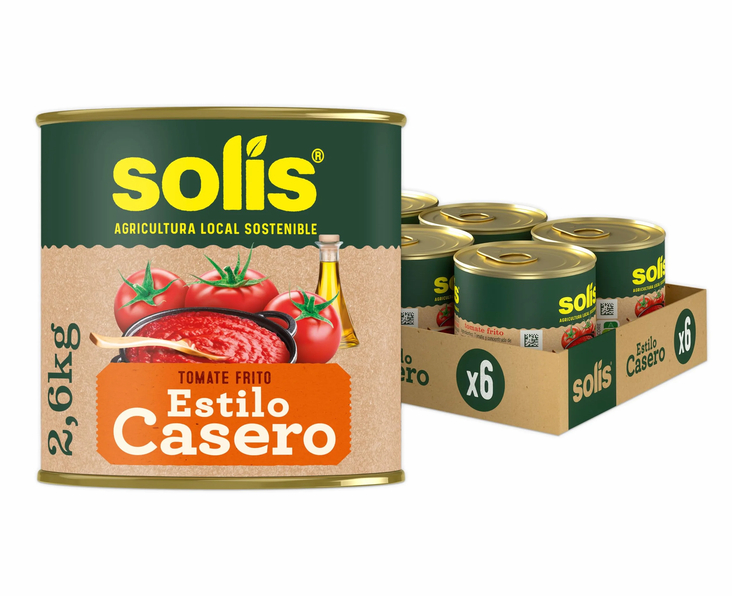 Solis Tomate Frito Estilo Casero 2.6 kg