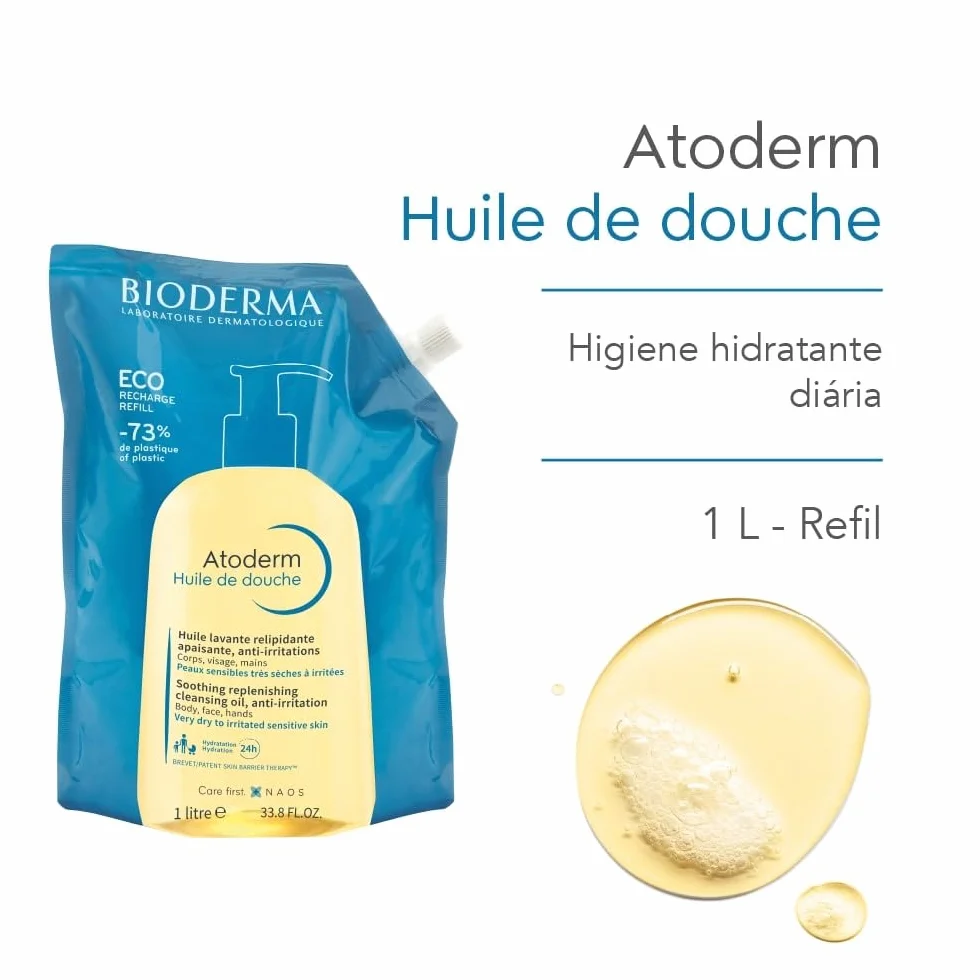 Bioderma Atoderm Aceite de Ducha Refill 1 Litro