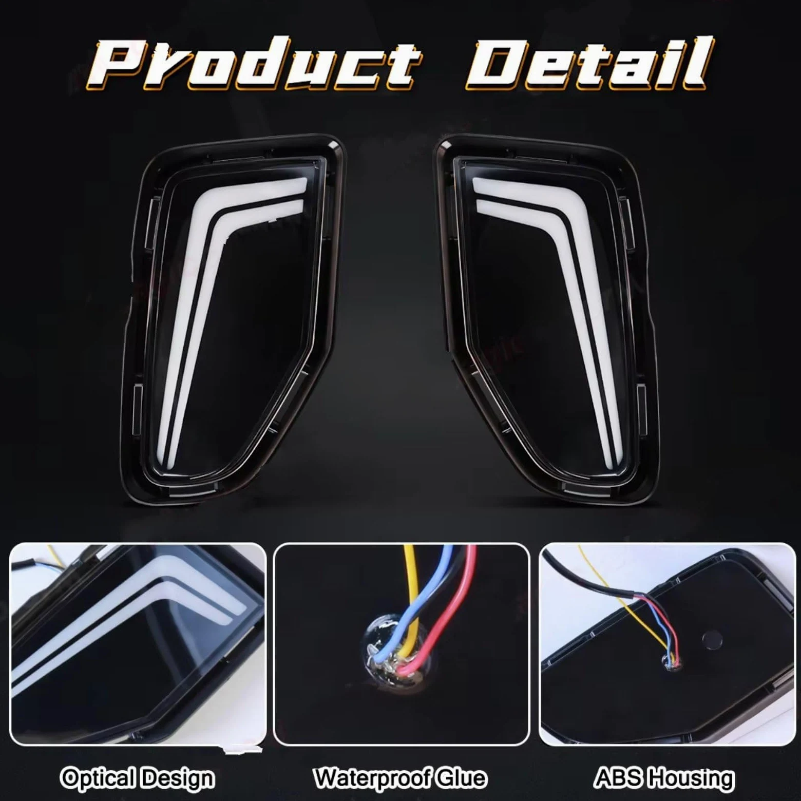 Faros Antiniebla Para Toyota Para Corolla Para Cruzar Luces Diurnas Led DRL Señal Vuelta Lámparas Niebla Parachoques Delanteros Luces Diurnas
