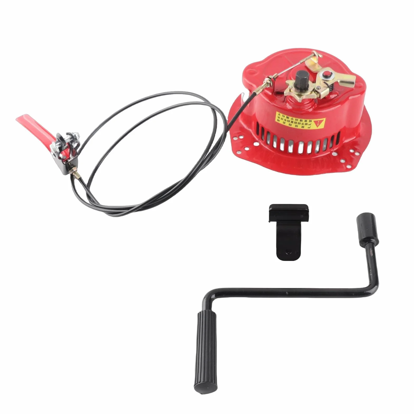 Reemplazo de Arranque de Manivela Manual para Conjunto de Motor 170F 173F 178F 186F 188F 192F 195F Refrigerado por Aire Vertical con Material Metálico Resistencia Al Desgaste