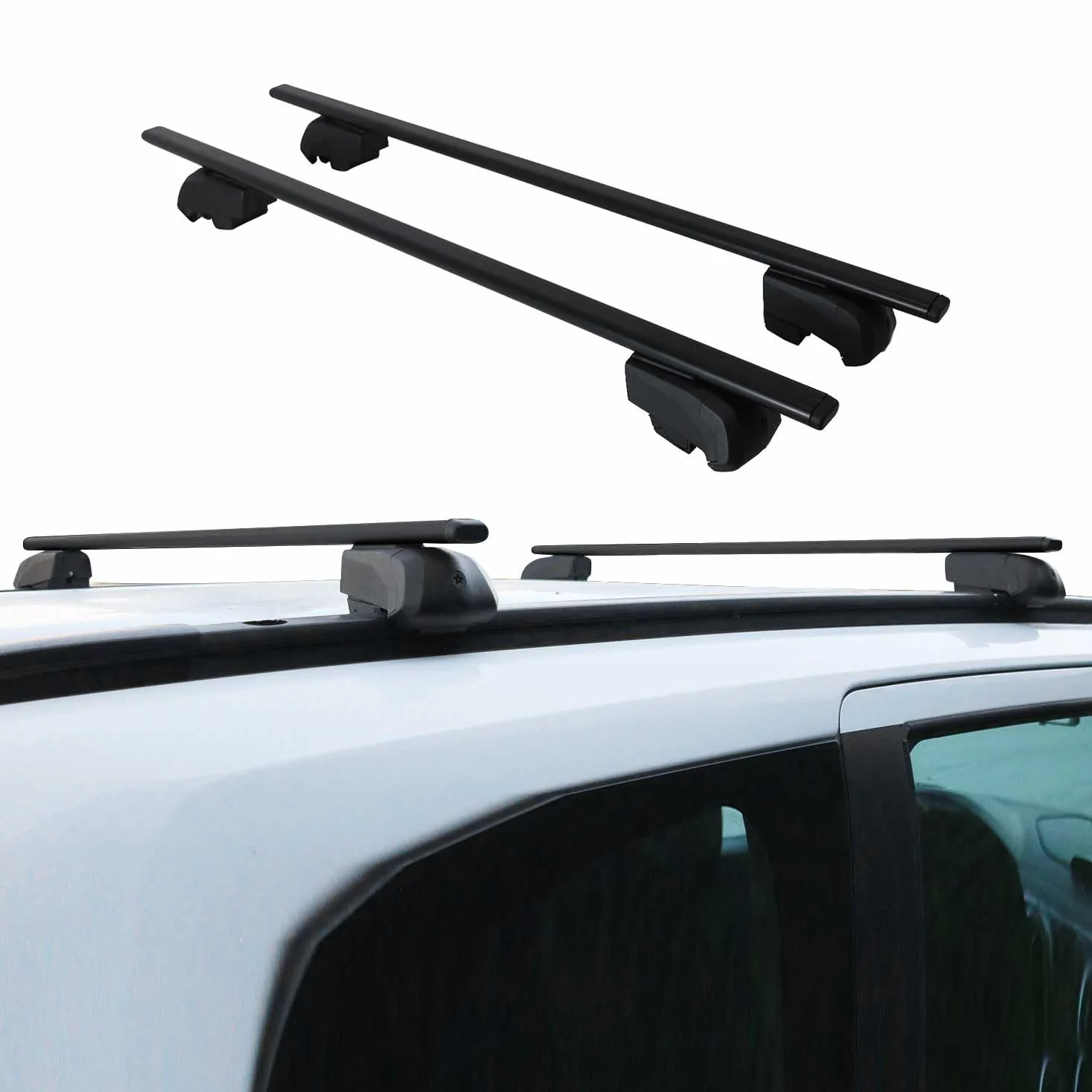 OMAC Dachtrager Quertrager Fur Toyota Highlander IV 2020-2026 – City Crash Probado – ISO Pas 11154