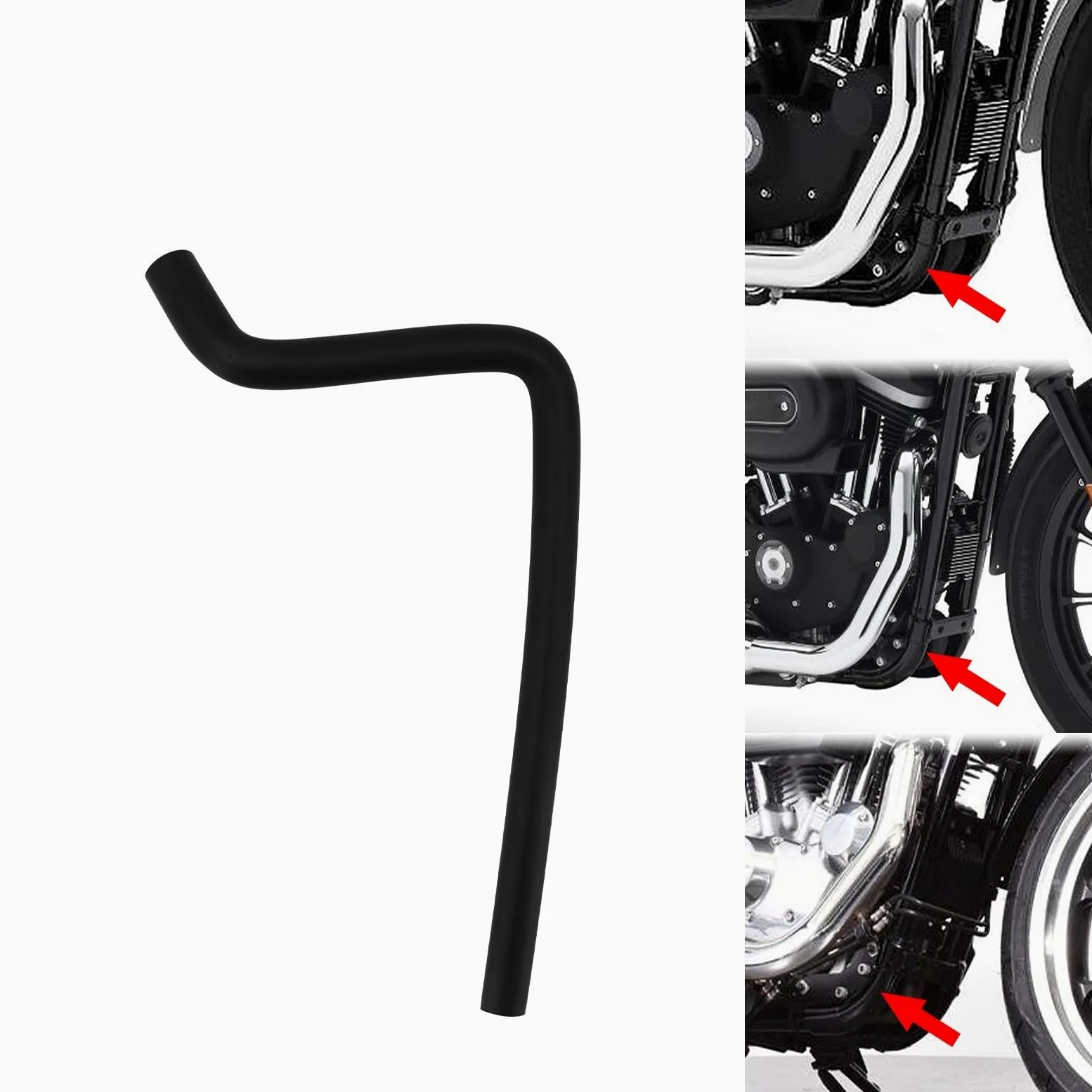 Manguera de drenaje aceite motocicleta for H//a//r//l//e//y S//p/o//r/t//s//t//e//r XL 883 Iron 1200 Super Low 48 72 XL1200L 2006-2022(Cooler Tube 06-13)