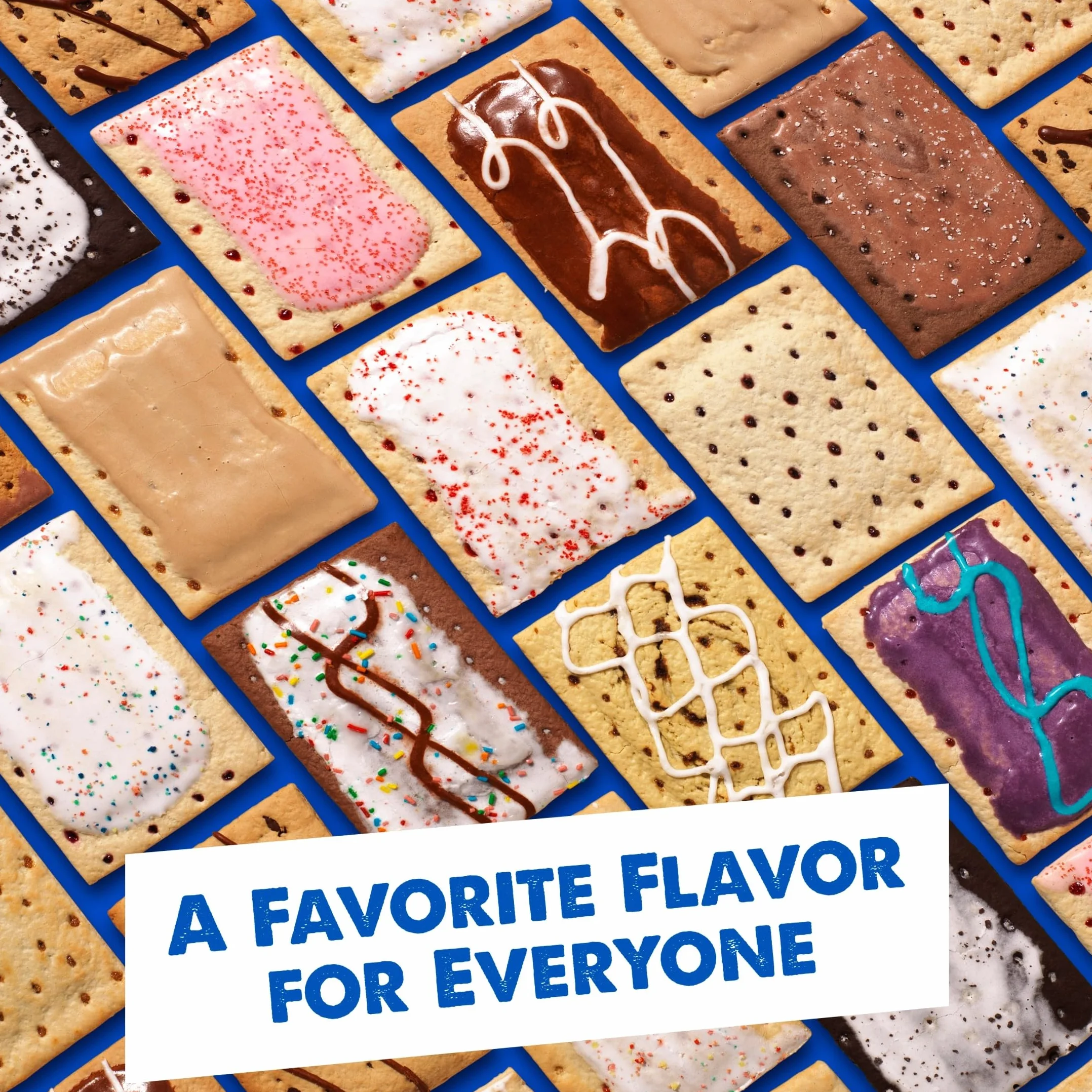 Pop-Tarts Toaster Pastries Variety Pack 60 Count Breakfast Kids Snacks