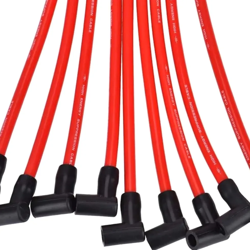 cable encendido coche Para GMC para Yukon 5.7L V8 1992 1993 | Juego de cables de bujía