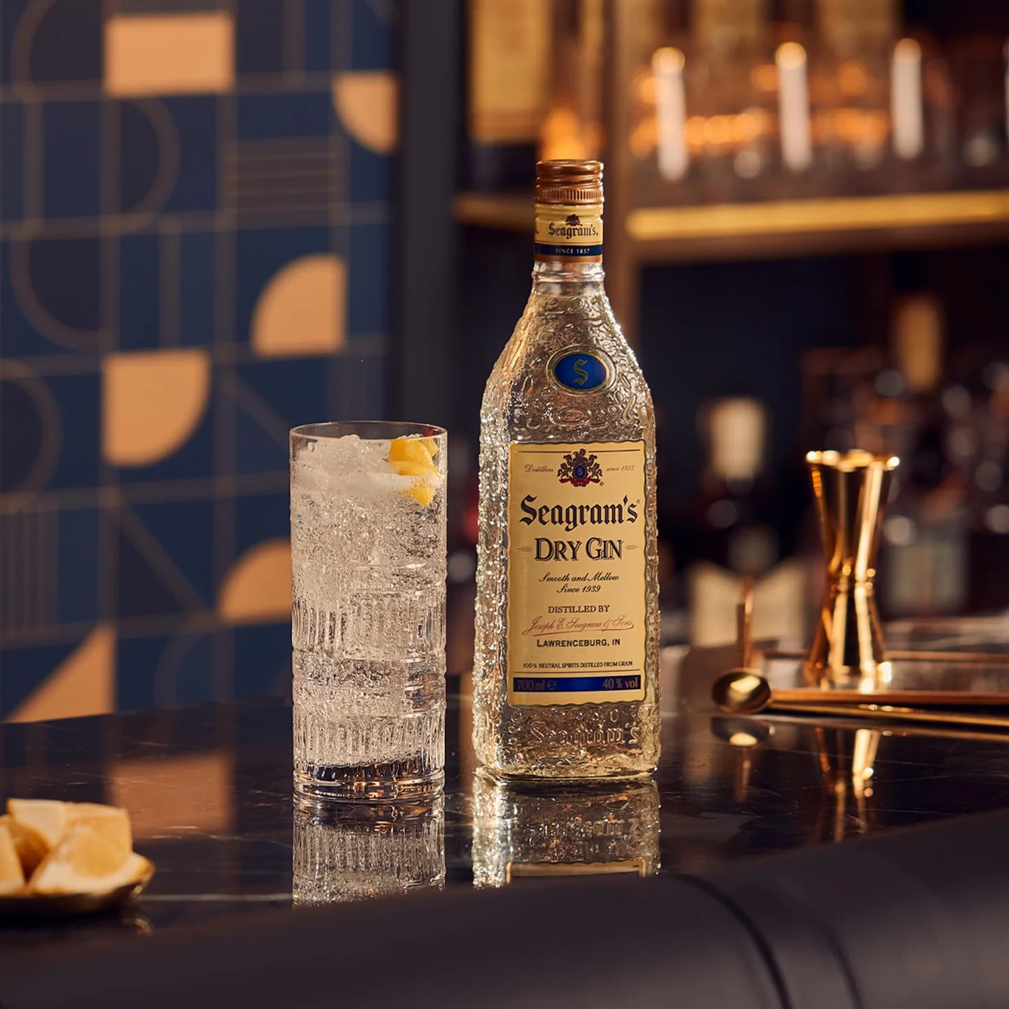 Seagram's Dry Ginebra Premium 700 ml