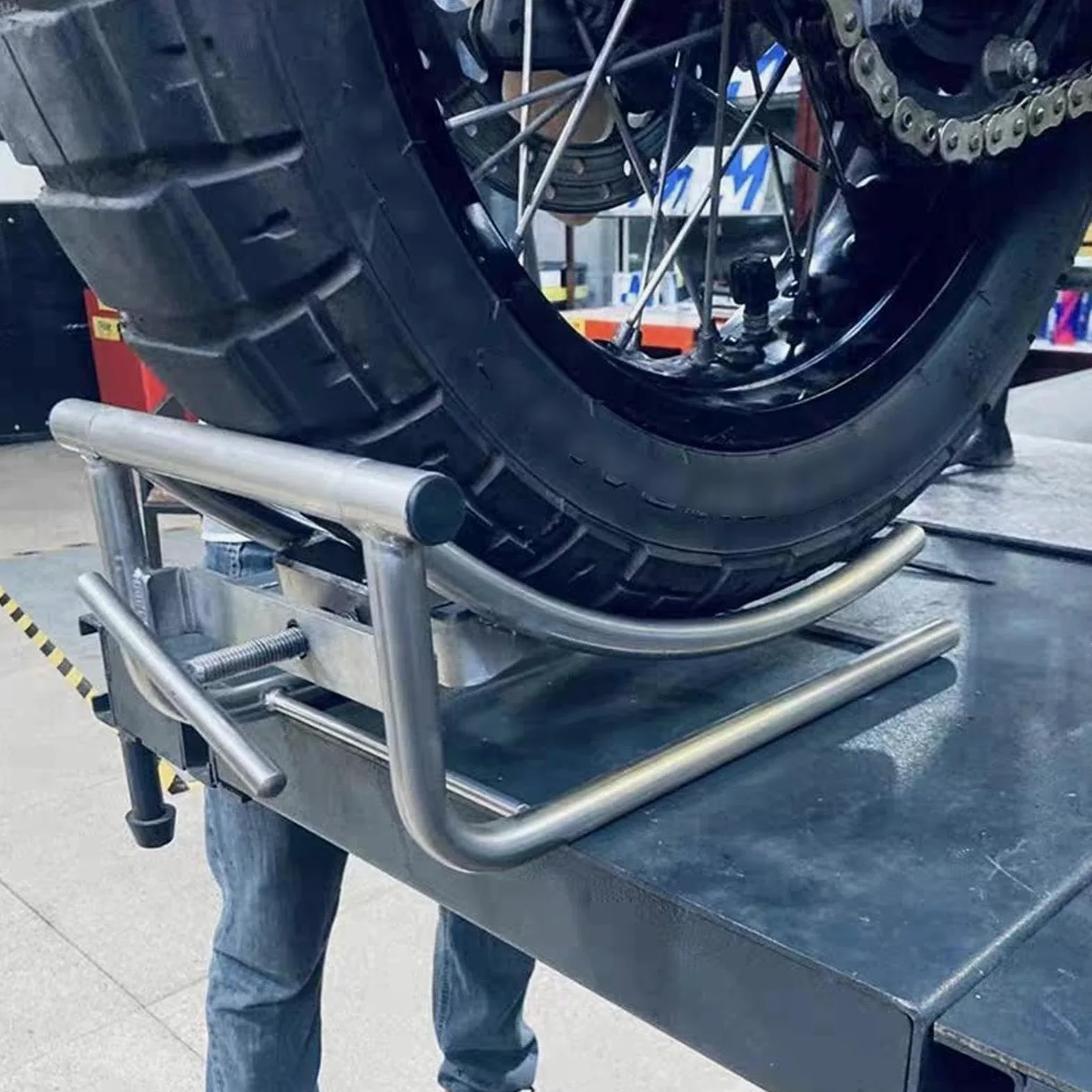 Extractor de Neumáticos Universal para Reparación de Motocicletas