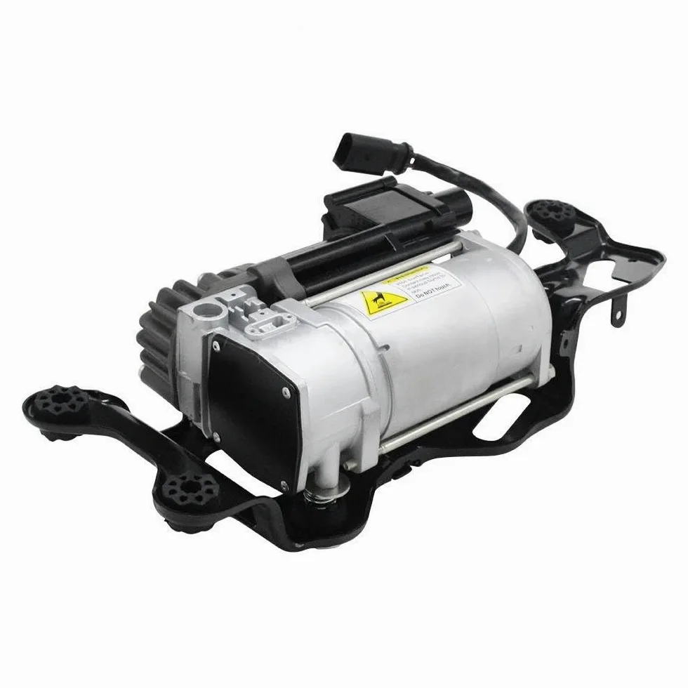 Suspensiones de aire 1 Bomba Compresora Suspensión Neumática Con Soporte Sin Bloque De Válvula Solenoide Para X5 F15 F16 F85 F86 2012-2019 OEM 37206875177 Amortiguadores