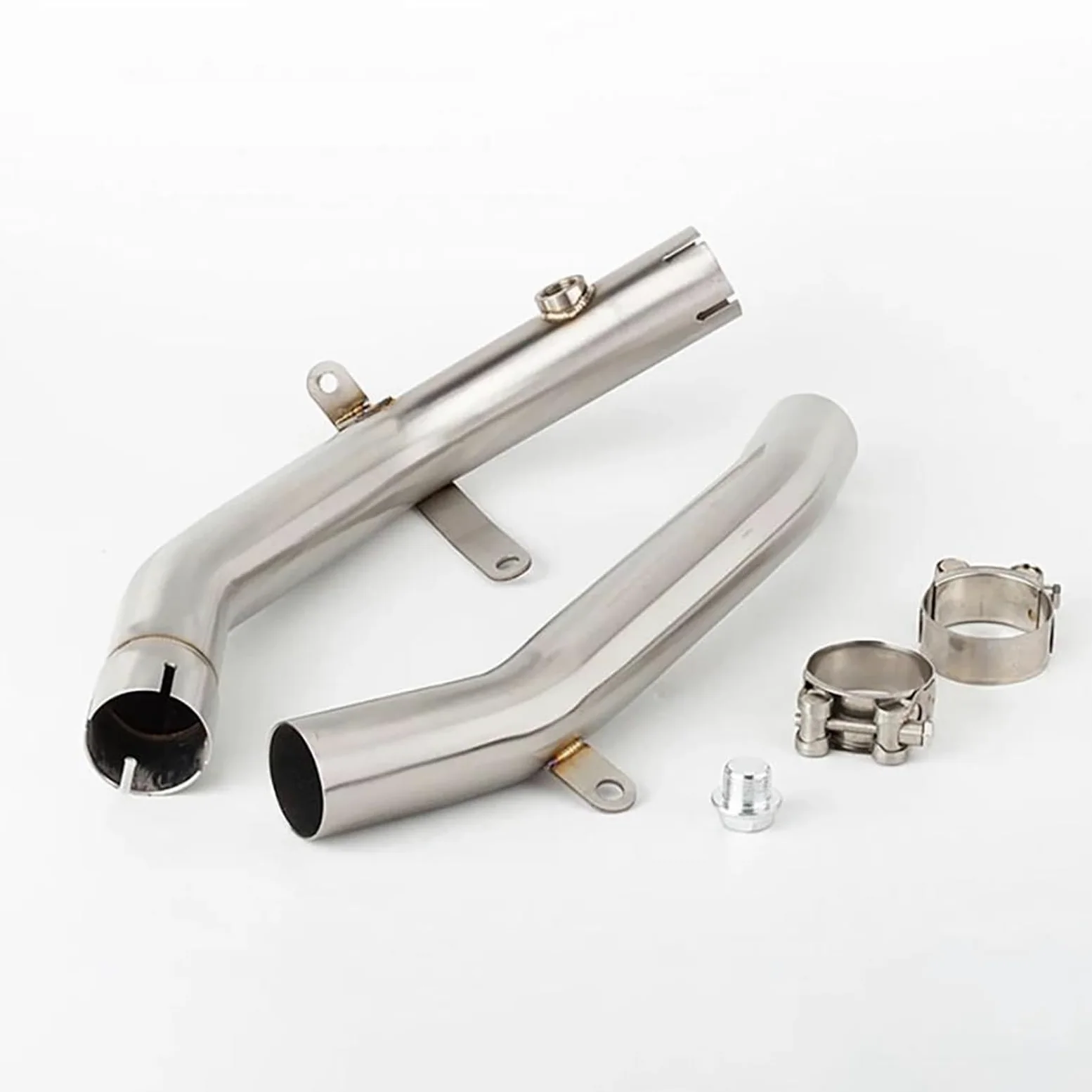 Genérico Silenciador de Escape Silenciador De Escape Motocicleta para Suzuki GSR600 BK600 GSR 600 (2006, 2007, 2008, 2009, 2010 Y 2011)