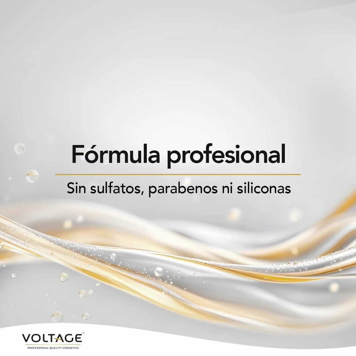 Voltage Cosmetics Champú Anticaída 500 ml con Biotina y Cafeína