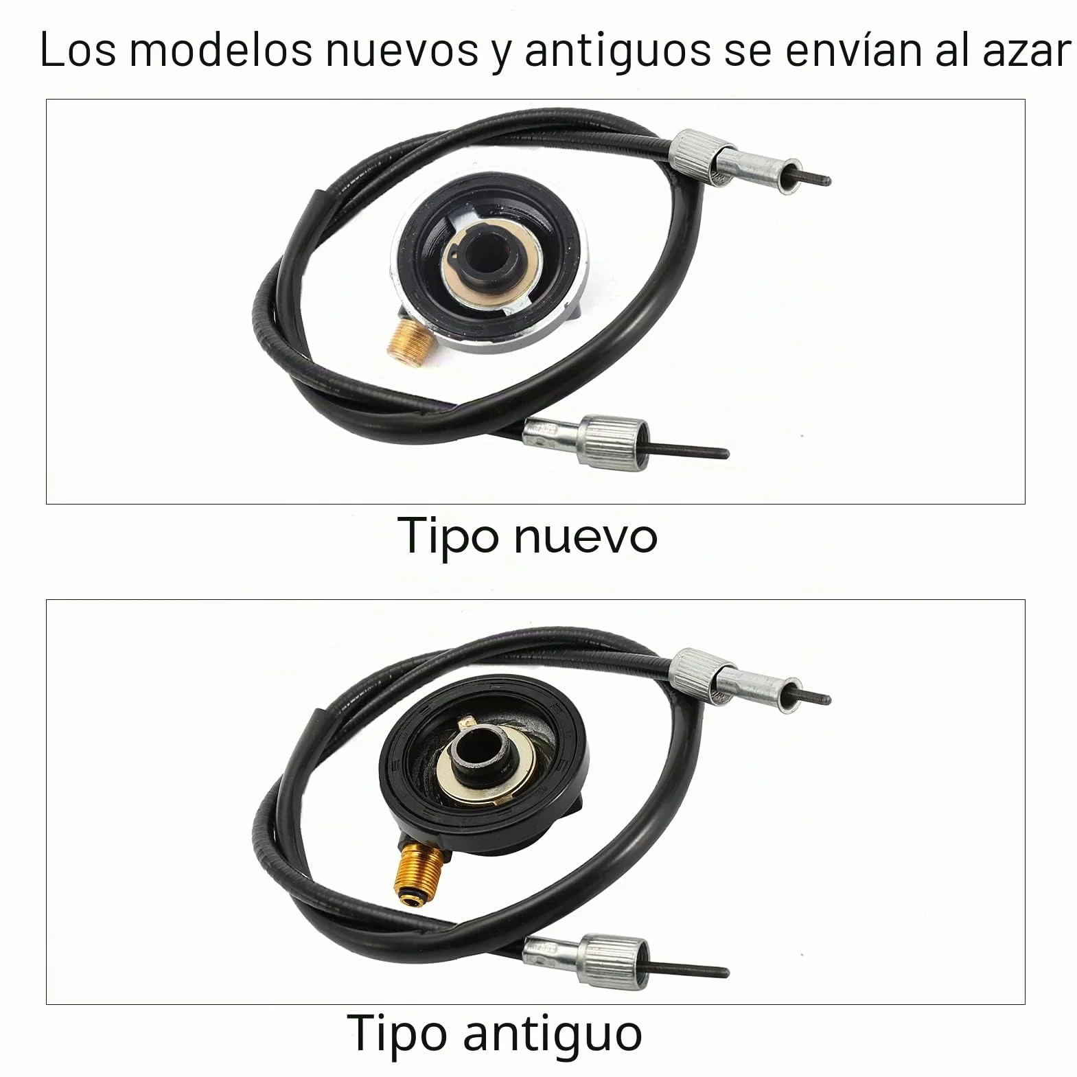 Cable Cuentakilómetros Engranaje de transmisión de velocímetro de 12 mm con cable de 100cm para scooter con cable GY6 Scooter Parts