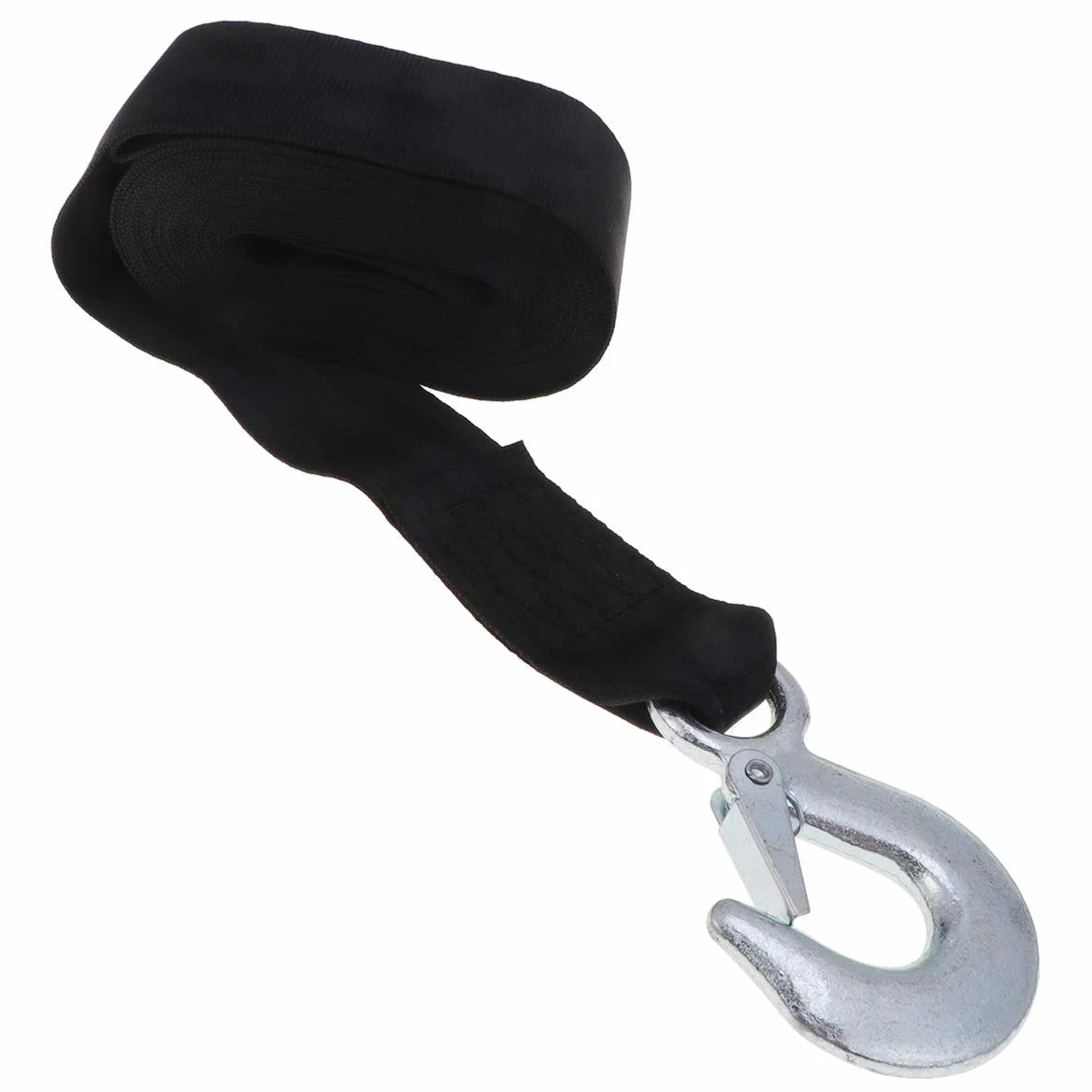 Cuerda de Remolque, Cuerda de Remolque de 6 M, Nylon, Carreras de Alta Resistencia, Gancho de Remolque Negro, Juego de cinturón de Remolque Deportivo, Cuerda de Remolque para automóvil para Parachoq