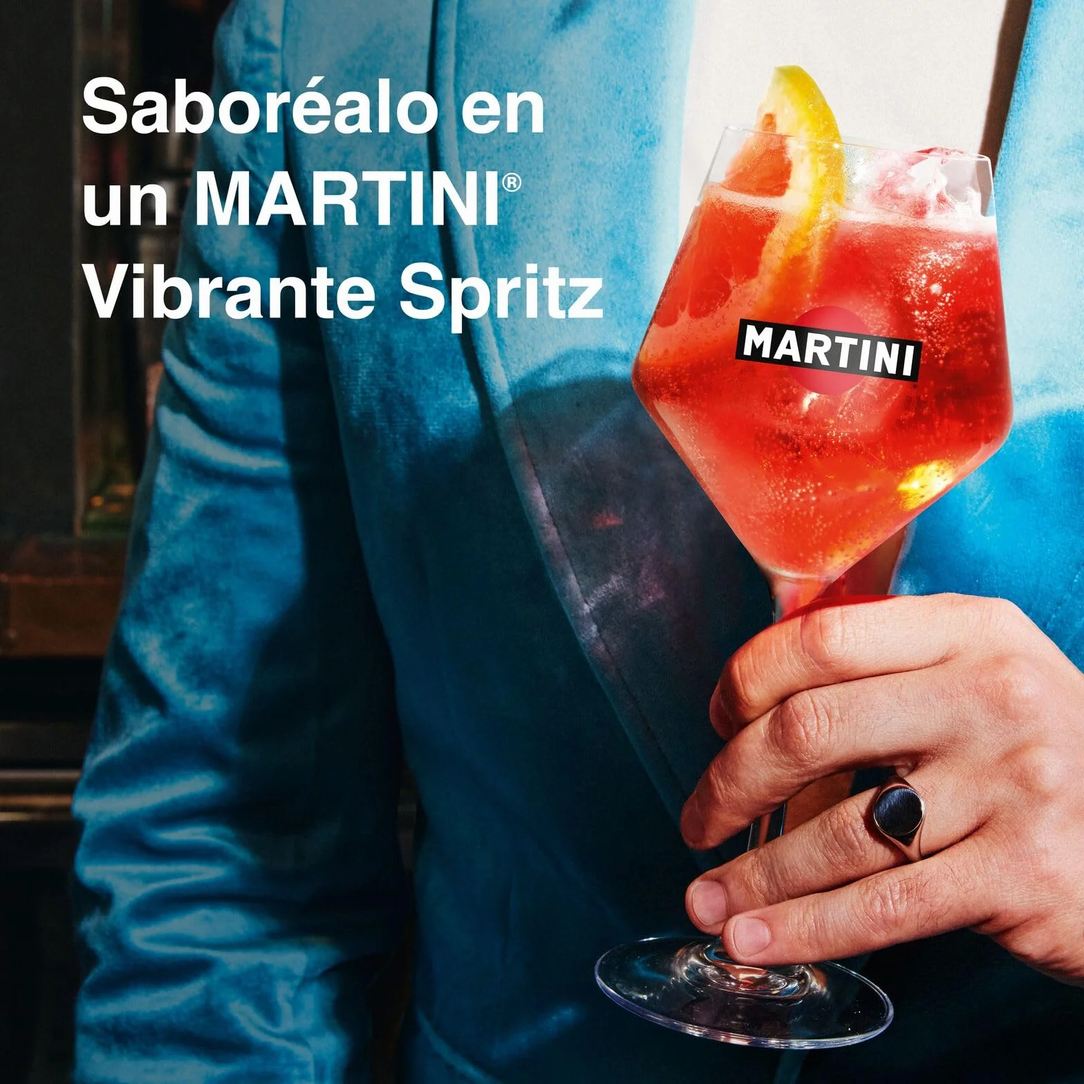 MARTINI Vibrante Aperitivo sin Alcohol 75cl con Infusión de Botánicos Superiores