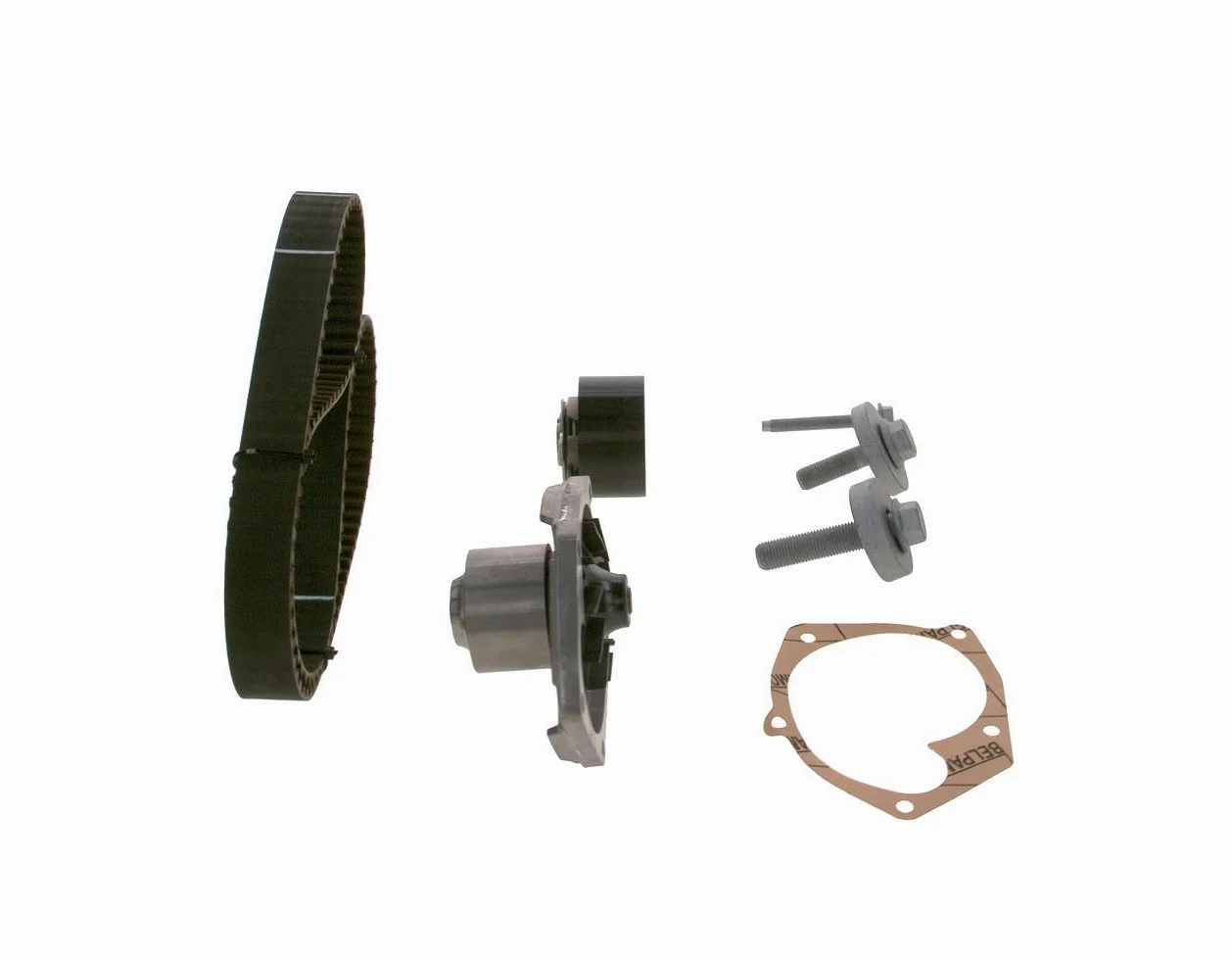 BOSCH 1 987 946 982 Bomba de agua + kit de correa de distribución Número de dientes: 123 27 mm Compatible con RENAULT GRAND Scénic 3 JZ0/1 Clio 3 Hatchback BR0/1, CR0/1 Twingo 2 CN0, NISSAN