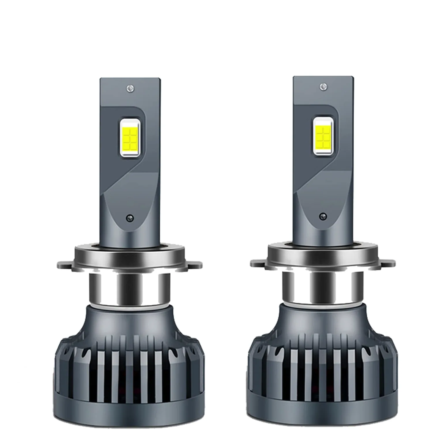 Bombillas LED Para Faros Delanteros, 100 W, 10000 Lúmenes, Kit De Conversión De Faros LED Superbrillantes, 6500 K, Blanco Frío, IP68 A Prueba De Agua, Paquete De 2,H4