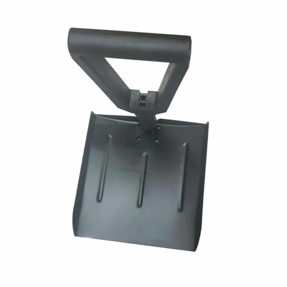 Rascador de hielo para coche Pala De Nieve De Emergencia Para Coche, Pala De Nieve Plegable Aluminio, Pala Utilitaria Deportiva Ligera Con Bolsa Para Coche Camping Al Aire Libre Rascadores de hielo pa