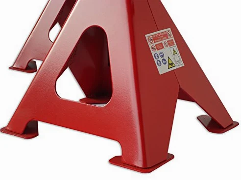 Par de caballetes, capacidad 6 ton. Carro Sogi coche X4-11