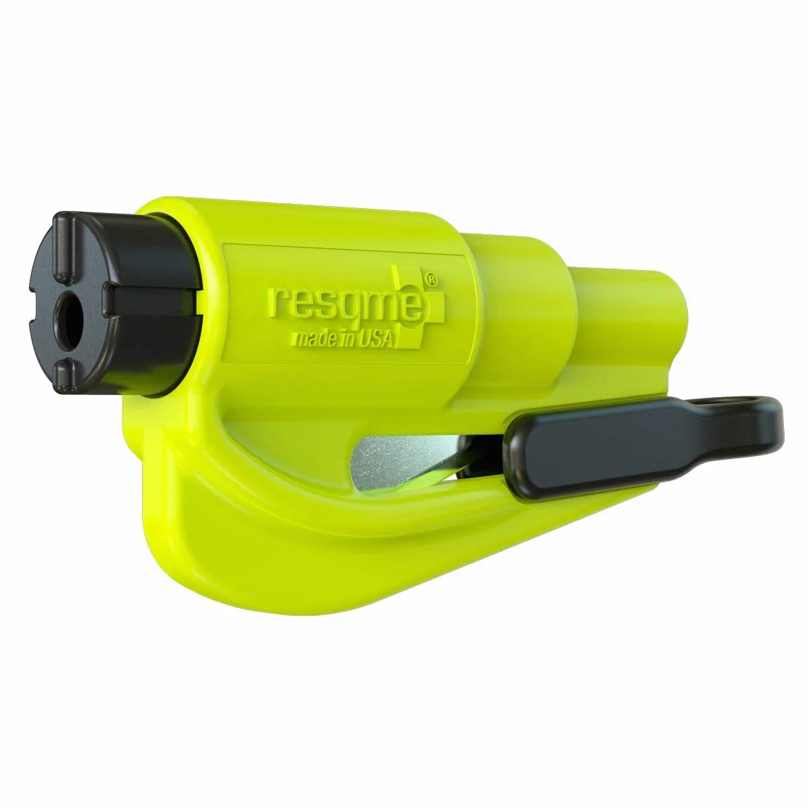 RESQME GBO-RQMTWIN-YELLOWFLUO Herramienta Rompecristales, Amarillo Fluorescente, 1 Unidad