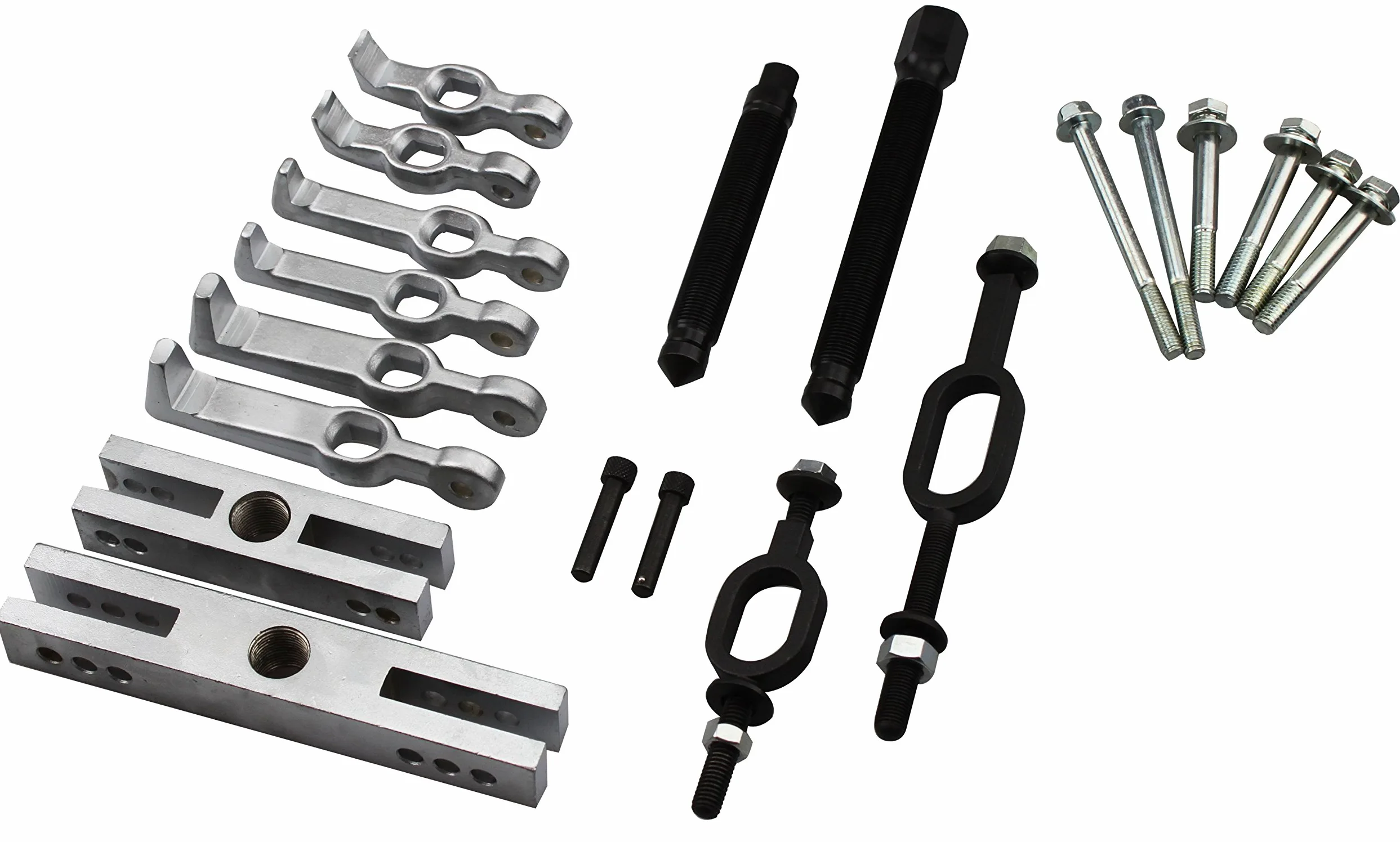 Juego de rodamientos multiusos y extractor de polea, juego de rodamientos y poleas, 20 piezas con todos los fines de tracción
