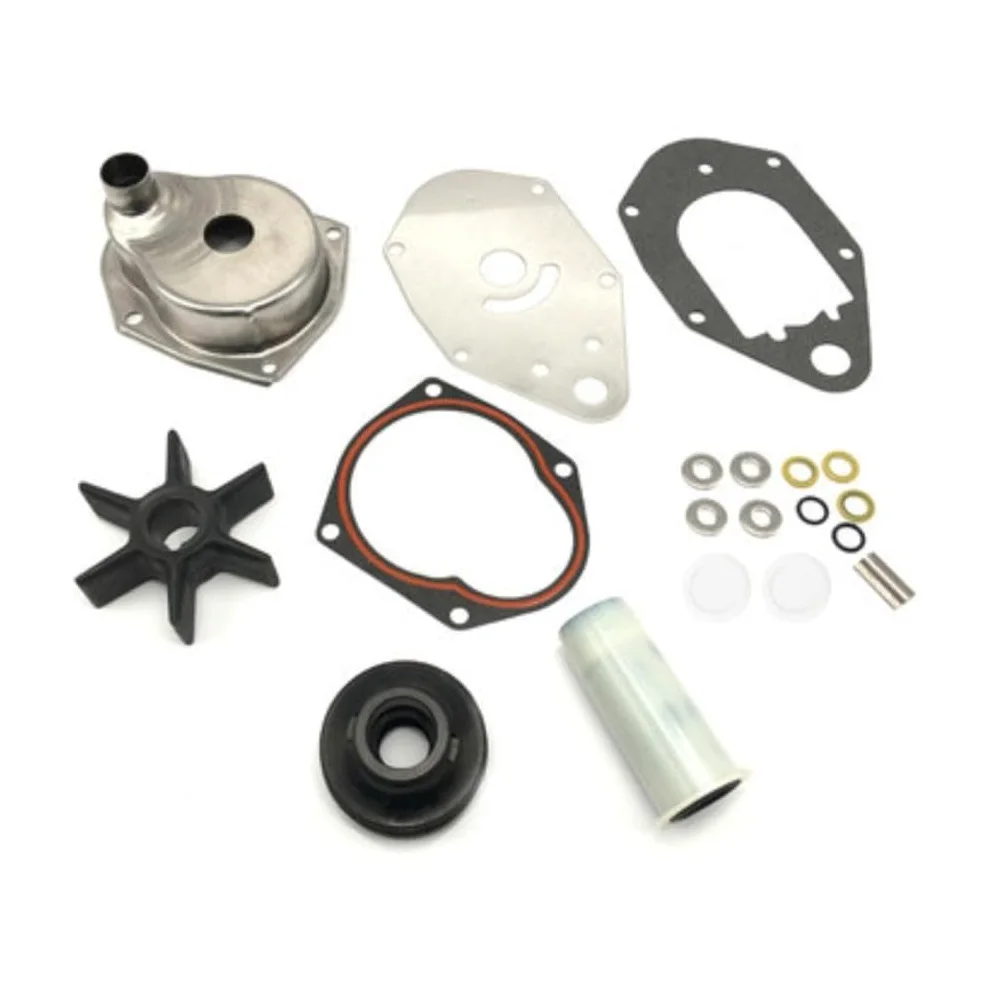EasyByMall Kit de reparación de bomba de agua para Mercury Mariner Outboard 40-60HP, repuesto de impulsor compatible con 46-812966A12 812966A11