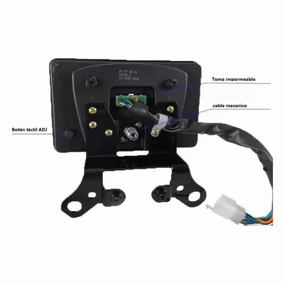 Velocímetro Digital para 150 motocicletas | Panel de instrumentos digital con pantalla clara y lecturas precisas de velocidad y distancia para 150 motocicletas