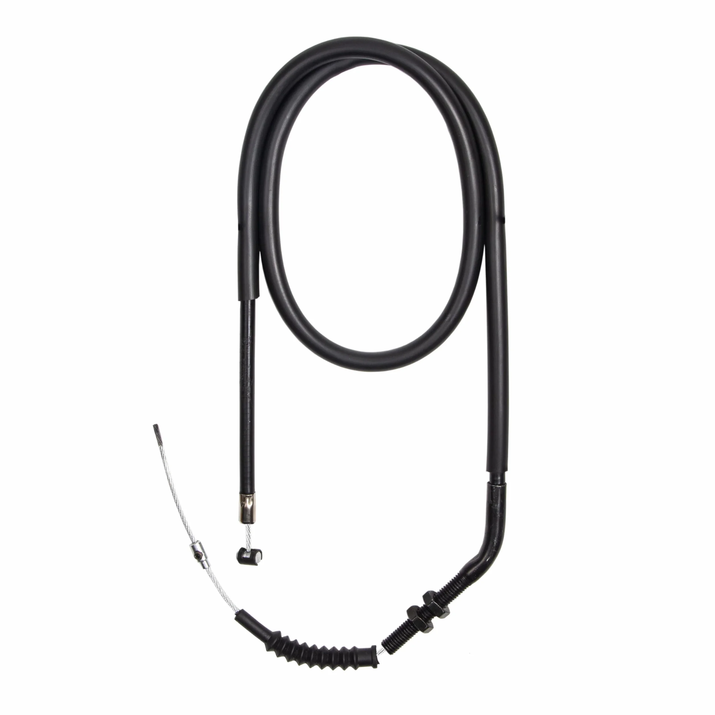 MOTOMASTER Cable de Embrague Universal para Motocicleta ATV UTV, reparación de 110 cm, Compatible con Honda Yamaha BMW Kawasaki Indian Suzuki Ducati Victory Triumph KTM Aprilia GasGas Sherco CF