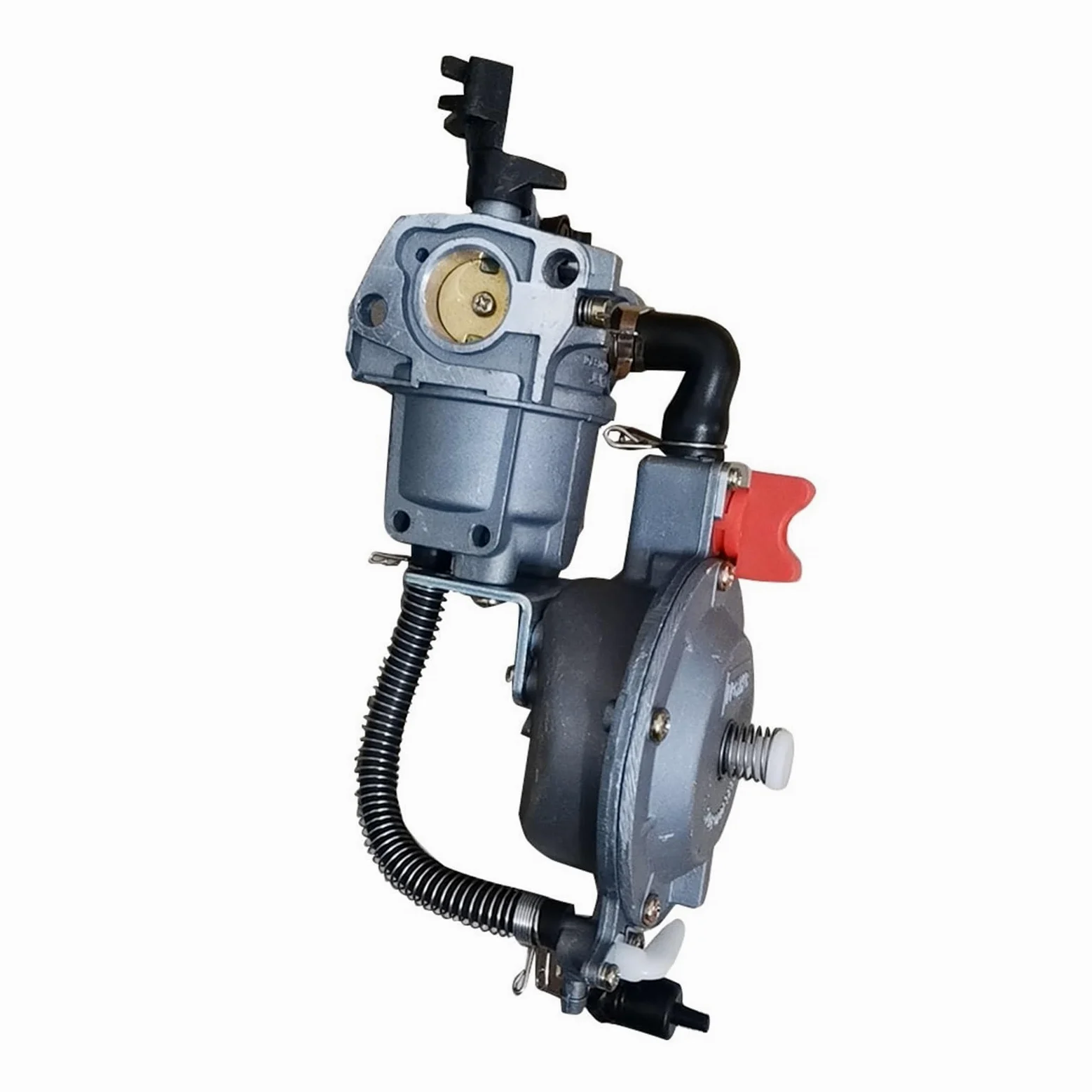 Carburador Repuesto Moto para 2.8KW para GX200 170F Bobina de Asfixia Manual para GX160 2KW 168F Generador Carburador de Combustible Dual LPG NG Conversión